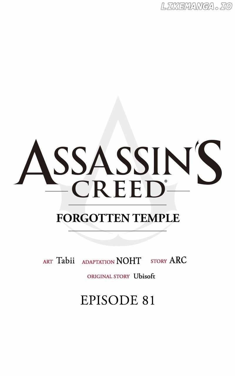 Assassin’s Creed: Forgotten Temple Chapter 81 - Page 58