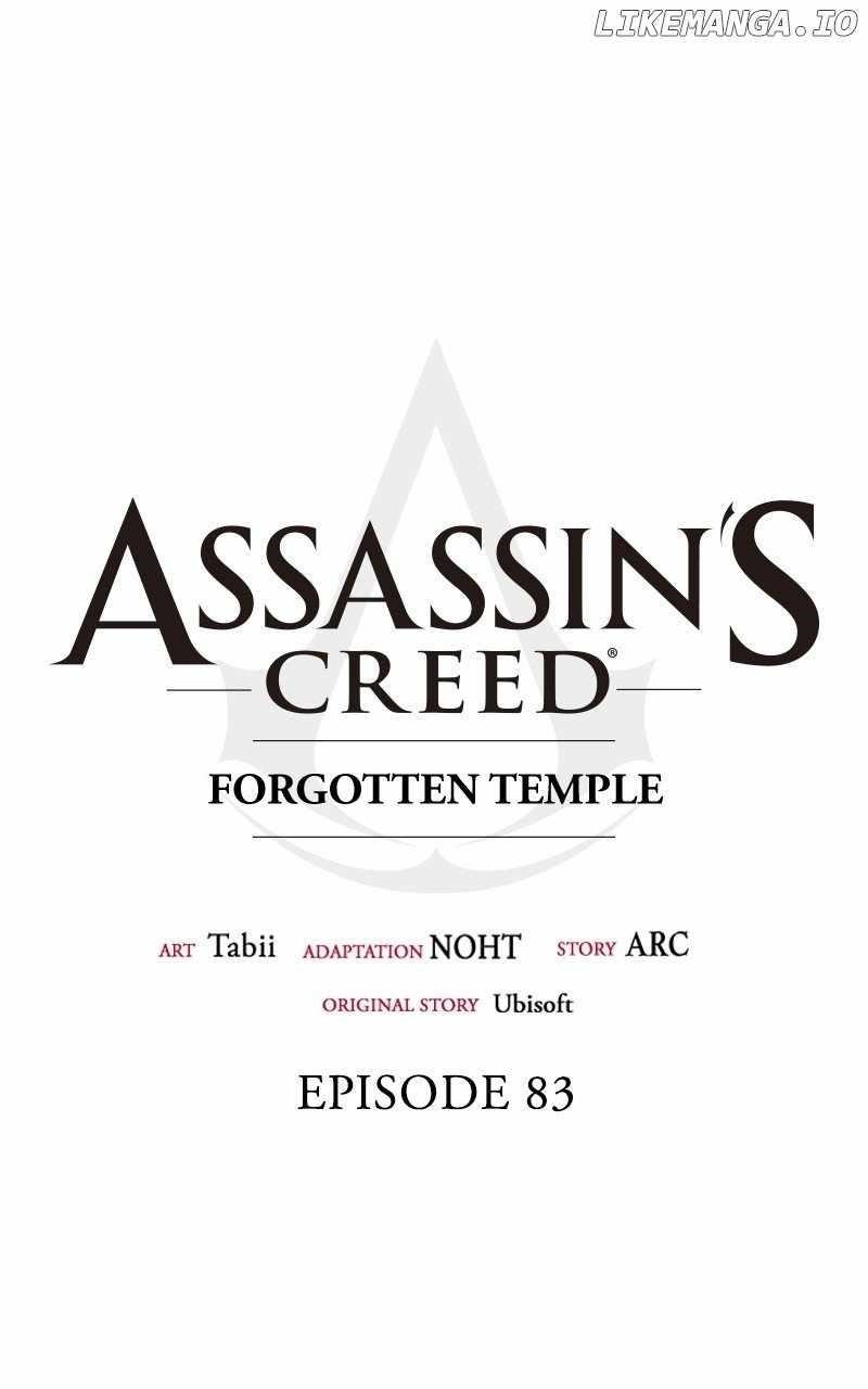 Assassin’s Creed: Forgotten Temple Chapter 83 - Page 64