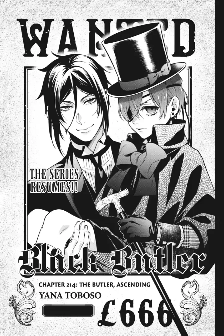 Kuroshitsuji Chapter 214 - Page 1