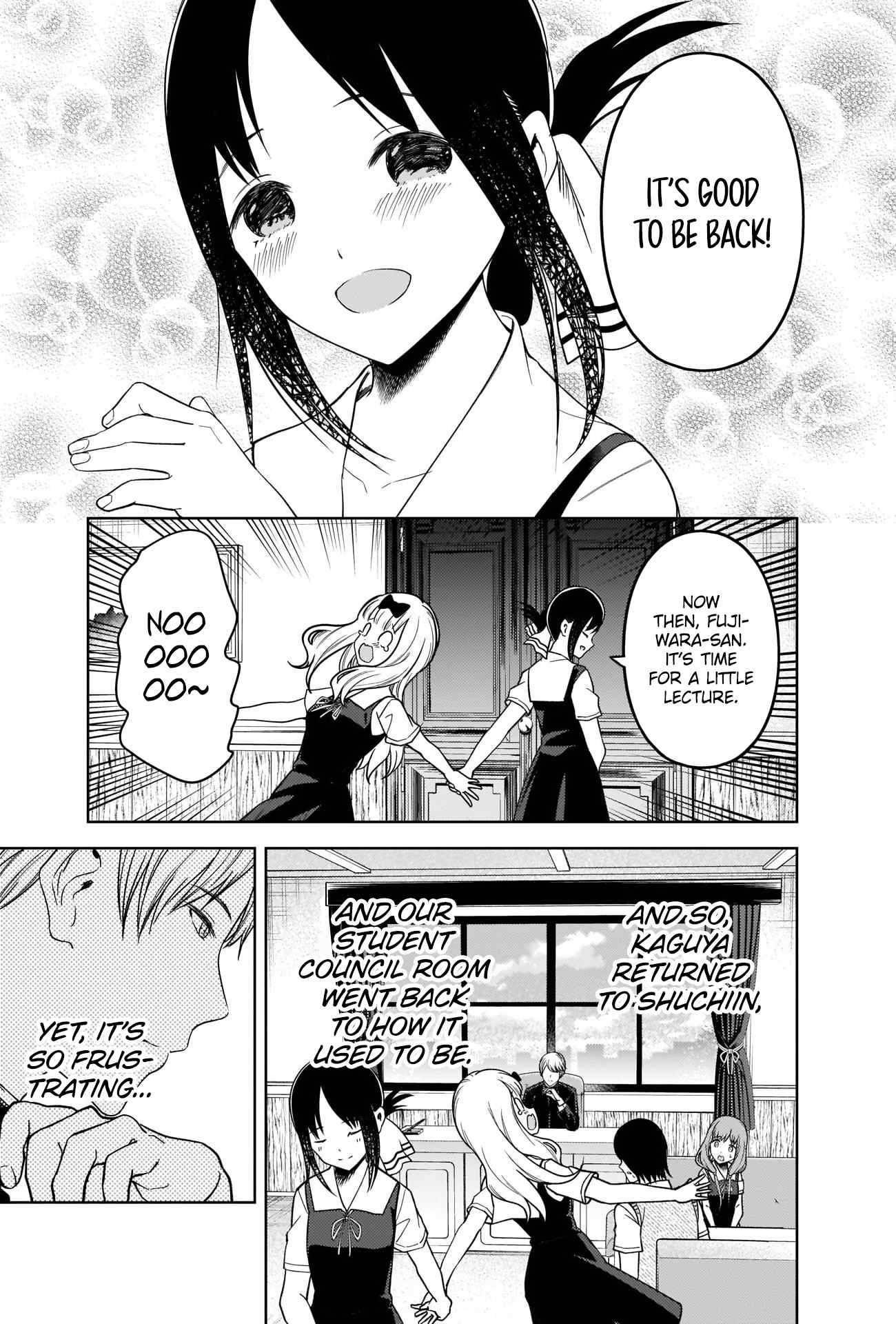 Kaguya-sama wa Kokurasetai: Tensai-tachi no Renai Zunousen Chapter 262 - Page 17