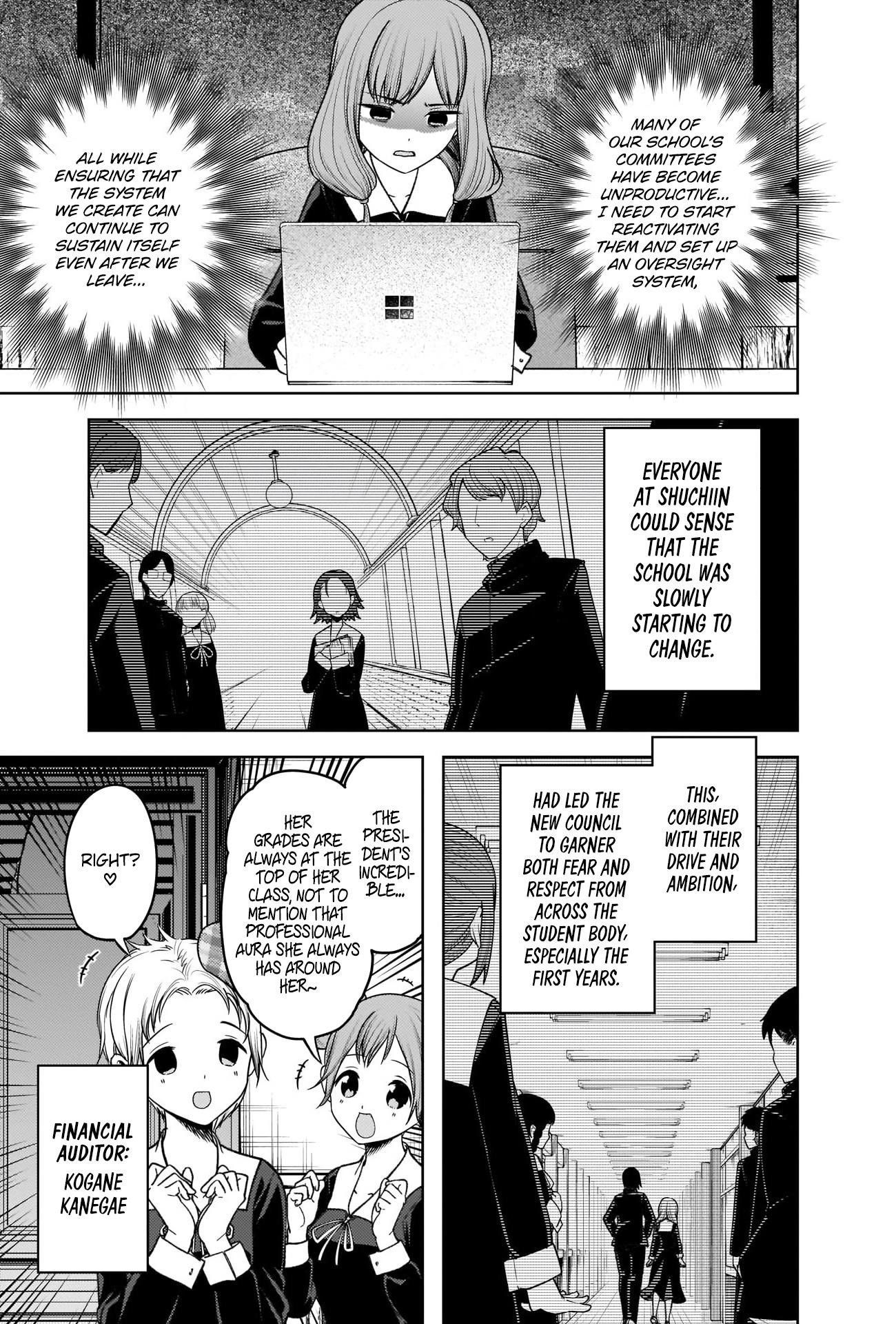 Kaguya-sama wa Kokurasetai: Tensai-tachi no Renai Zunousen Chapter 278 - Page 8