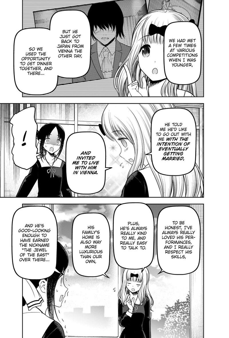 Kaguya-sama wa Kokurasetai: Tensai-tachi no Renai Zunousen Chapter 279 - Page 9