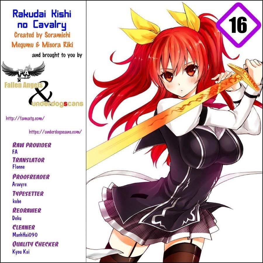 Rakudai Kishi no Eiyuutan Chapter 16 - Page 1