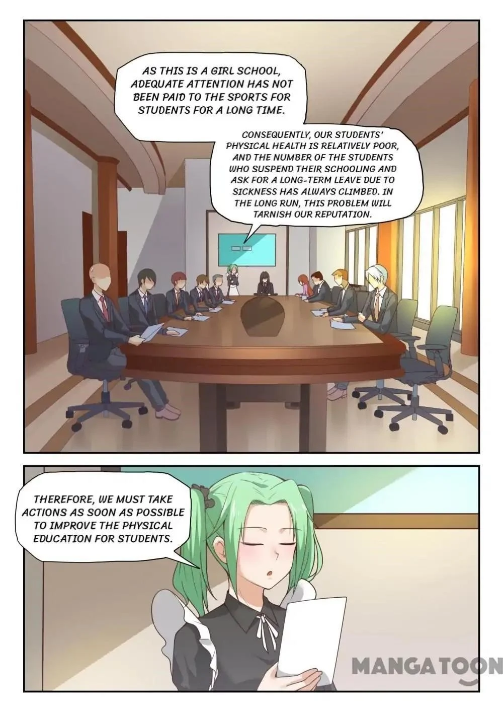 Boy in A Girls’ School Chapter 283 - Page 1