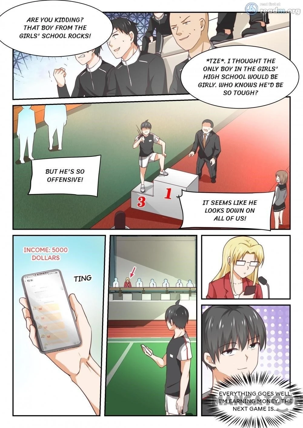 Boy in A Girls’ School Chapter 323 - Page 3