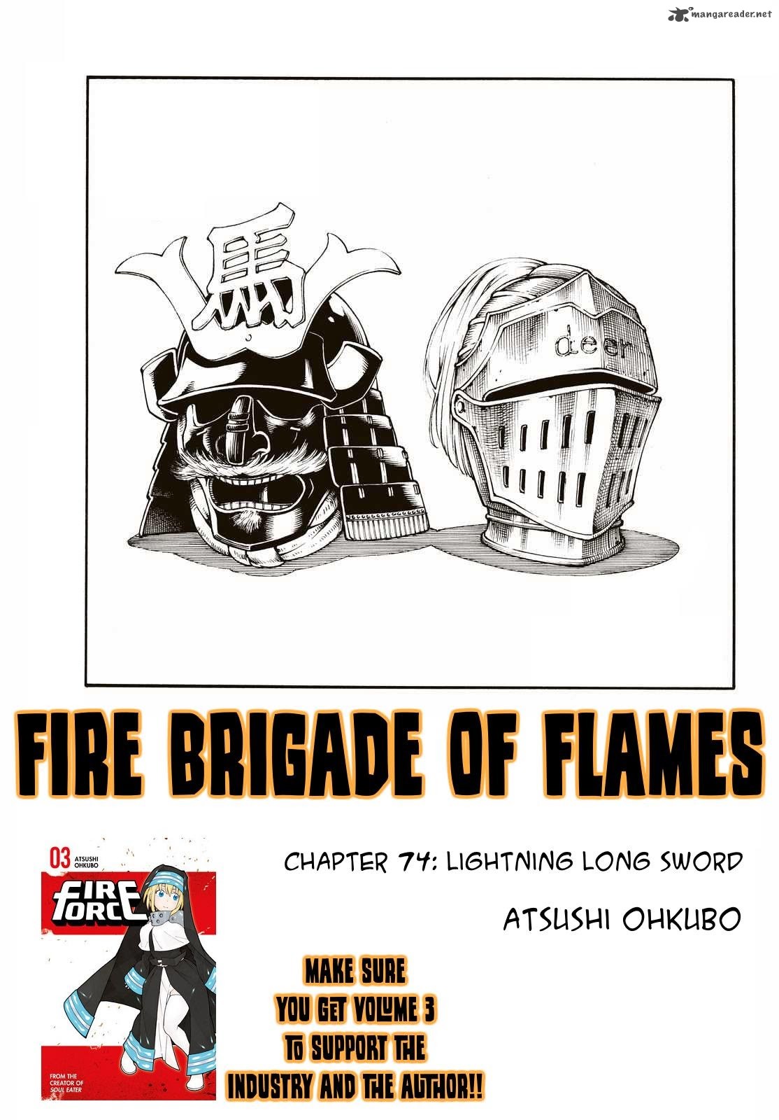 FIRE BRIGADE OF FLAMES Chapter 74 - Page 1