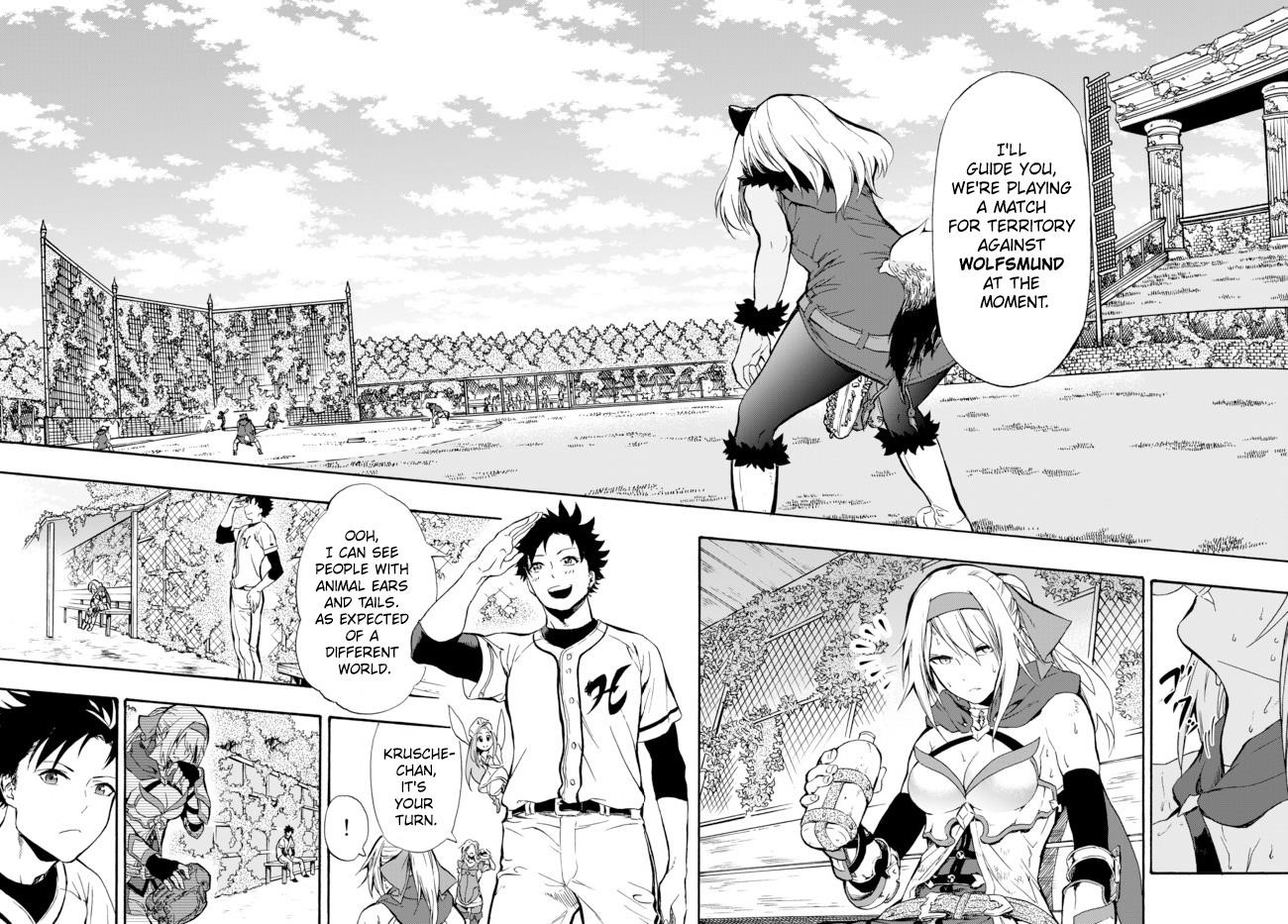 In Another World where Baseball is War, a High School Ace Player will Save a Weak Nation Chapter 1 - Page 21