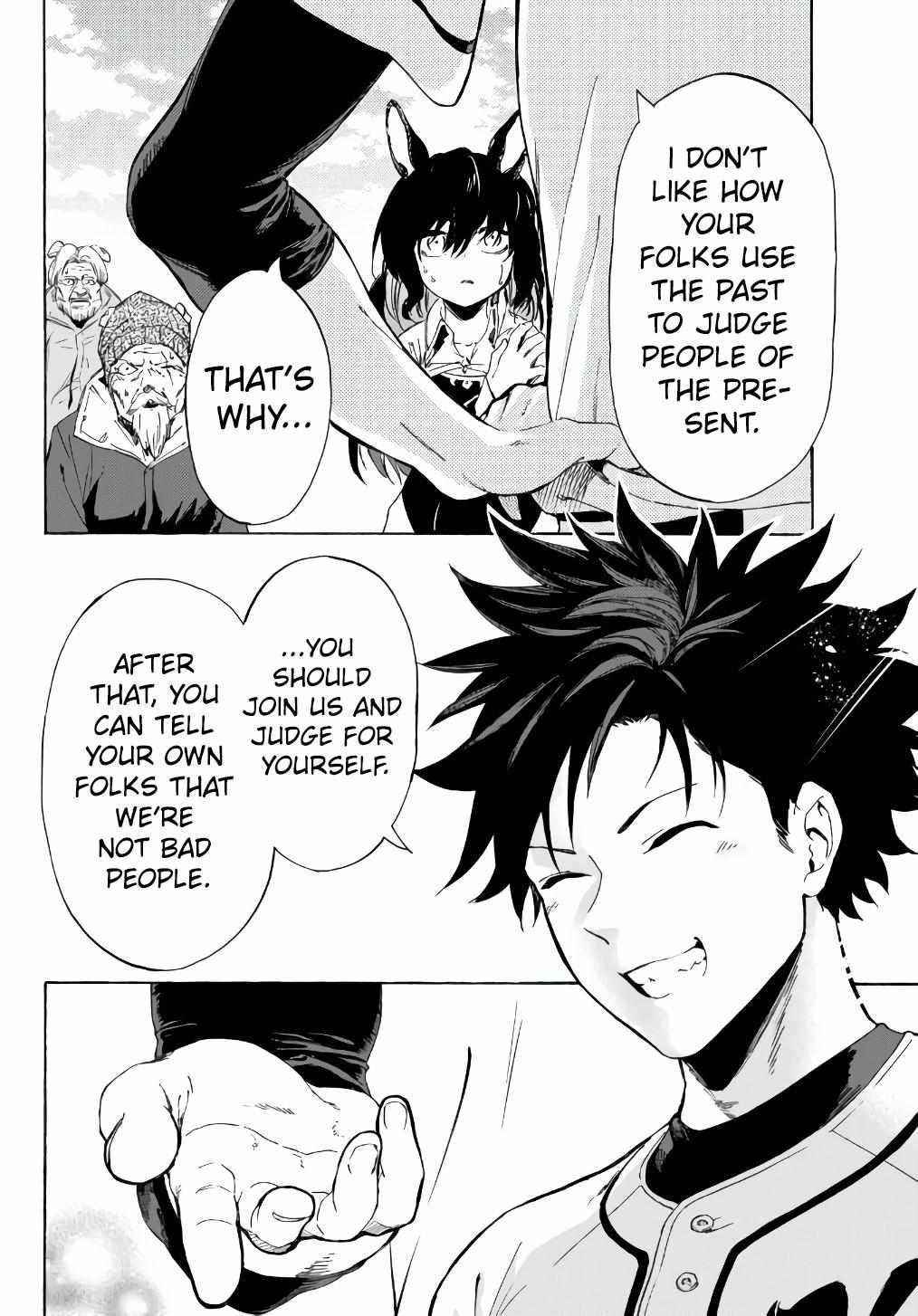 In Another World where Baseball is War, a High School Ace Player will Save a Weak Nation Chapter 20.2 - Page 6