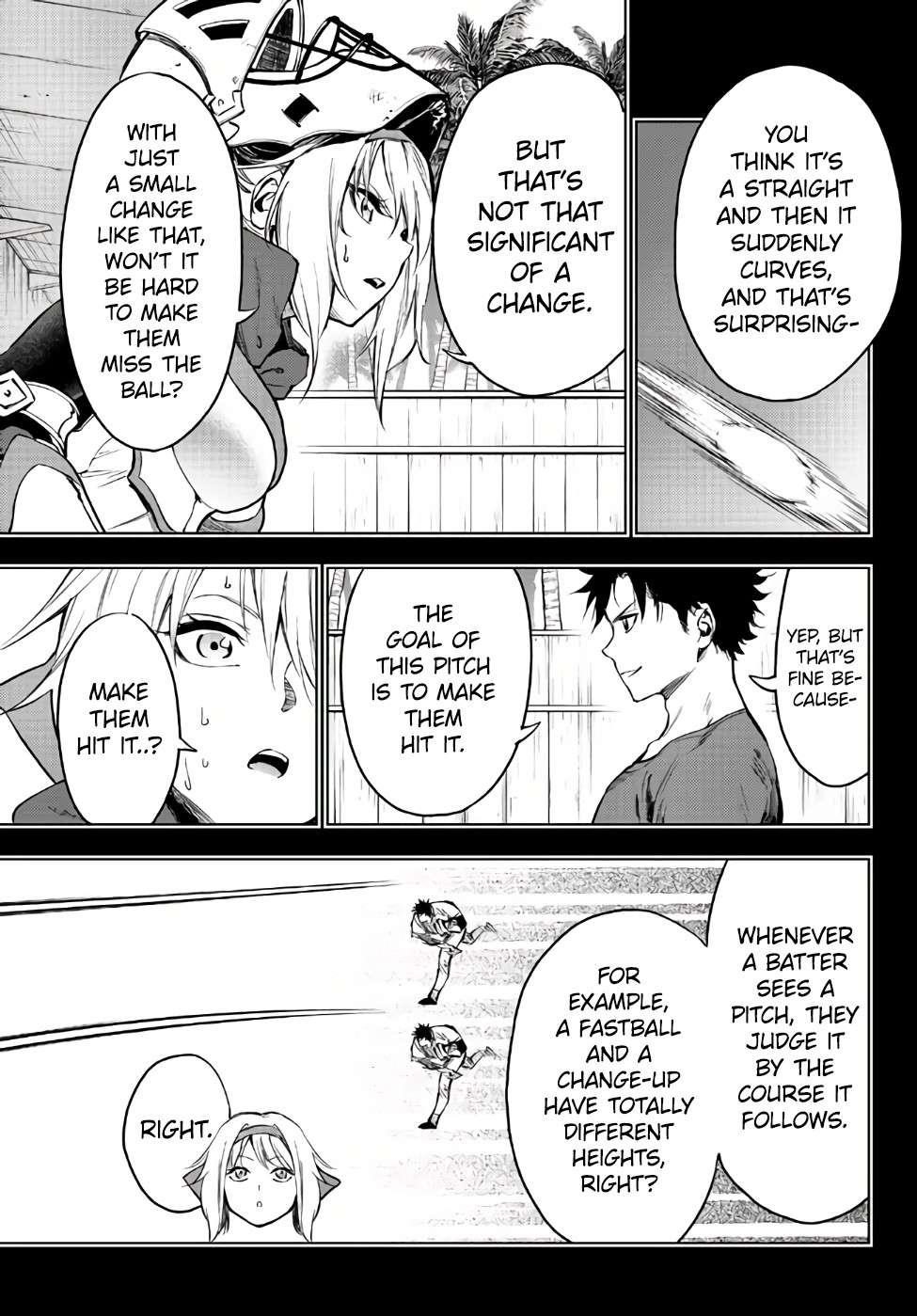 In Another World where Baseball is War, a High School Ace Player will Save a Weak Nation Chapter 31.1 - Page 3