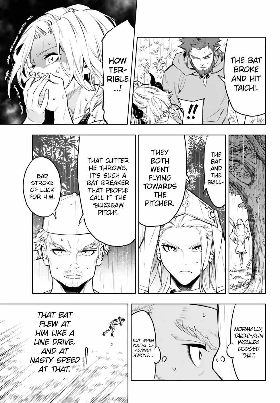 In Another World where Baseball is War, a High School Ace Player will Save a Weak Nation Chapter 34.2 - Page 3