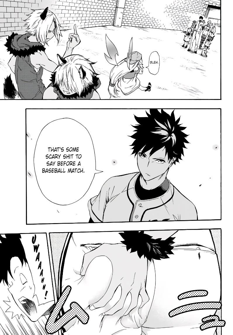 In Another World where Baseball is War, a High School Ace Player will Save a Weak Nation Chapter 4 - Page 18