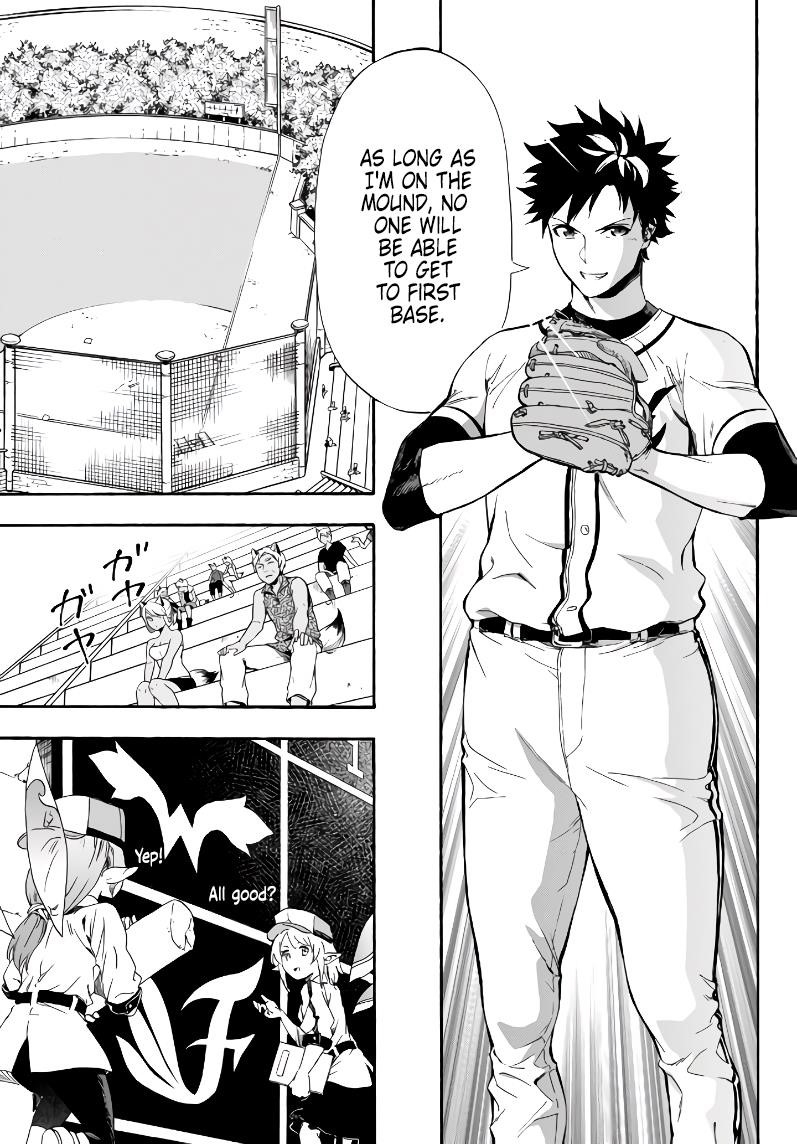 In Another World where Baseball is War, a High School Ace Player will Save a Weak Nation Chapter 4 - Page 26