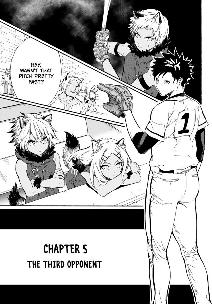 In Another World where Baseball is War, a High School Ace Player will Save a Weak Nation Chapter 5 - Page 1