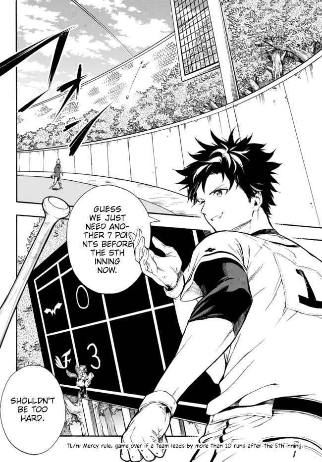 In Another World where Baseball is War, a High School Ace Player will Save a Weak Nation Chapter 7 - Page 35