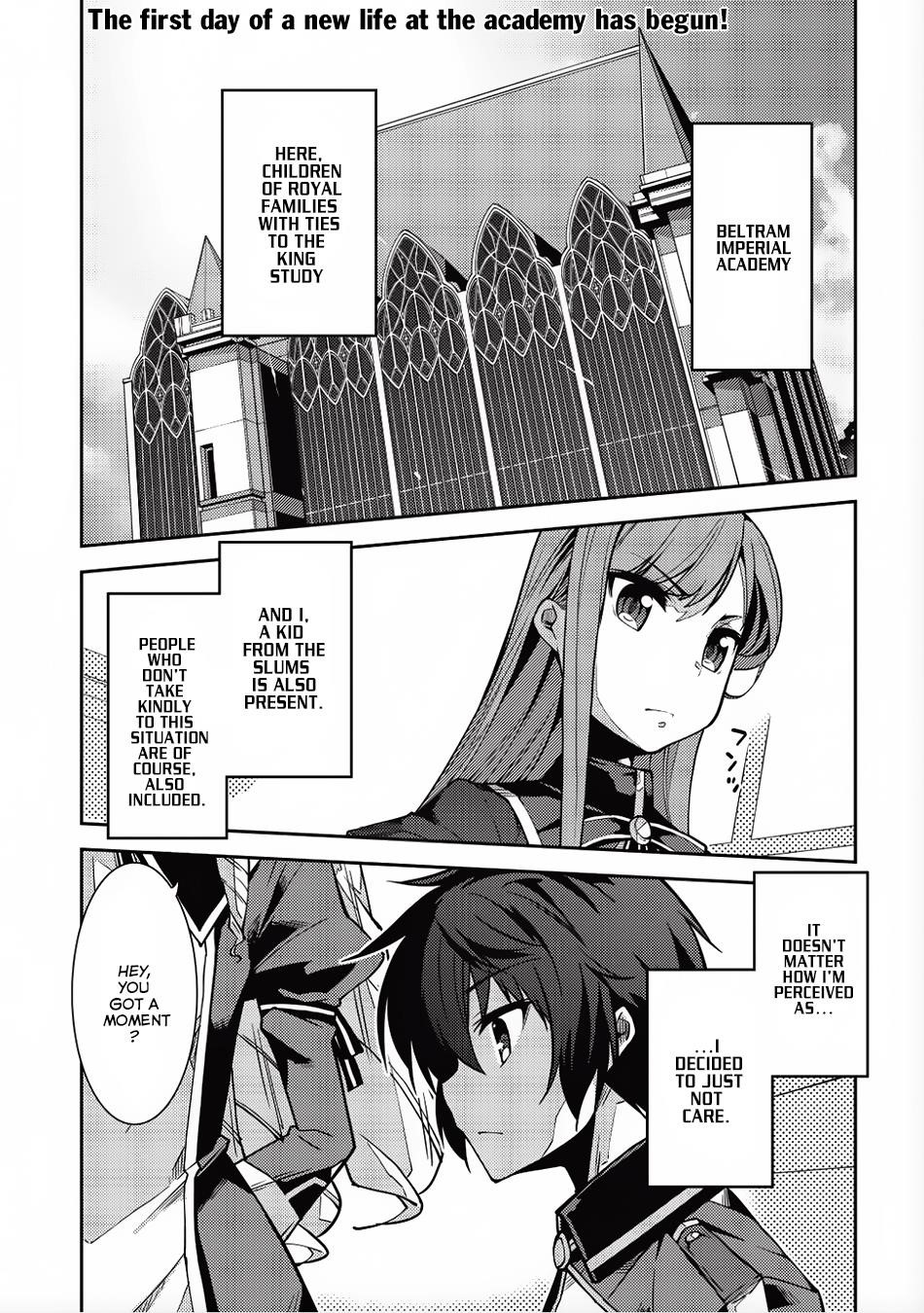 Seirei Gensouki – Konna Sekai De Deaeta Kimi Ni Chapter 6 - Page 1