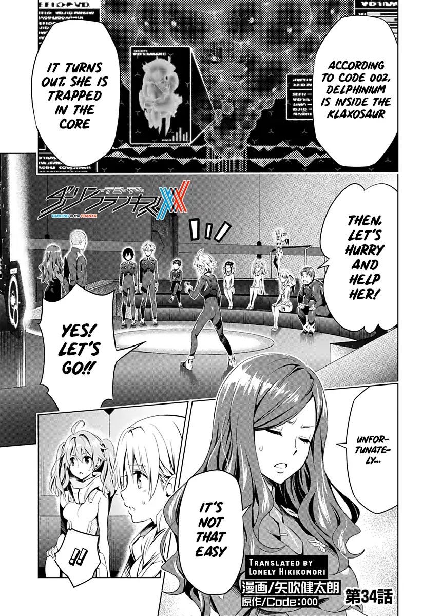 DARLING IN THE FRANXX Chapter 34 - Page 1