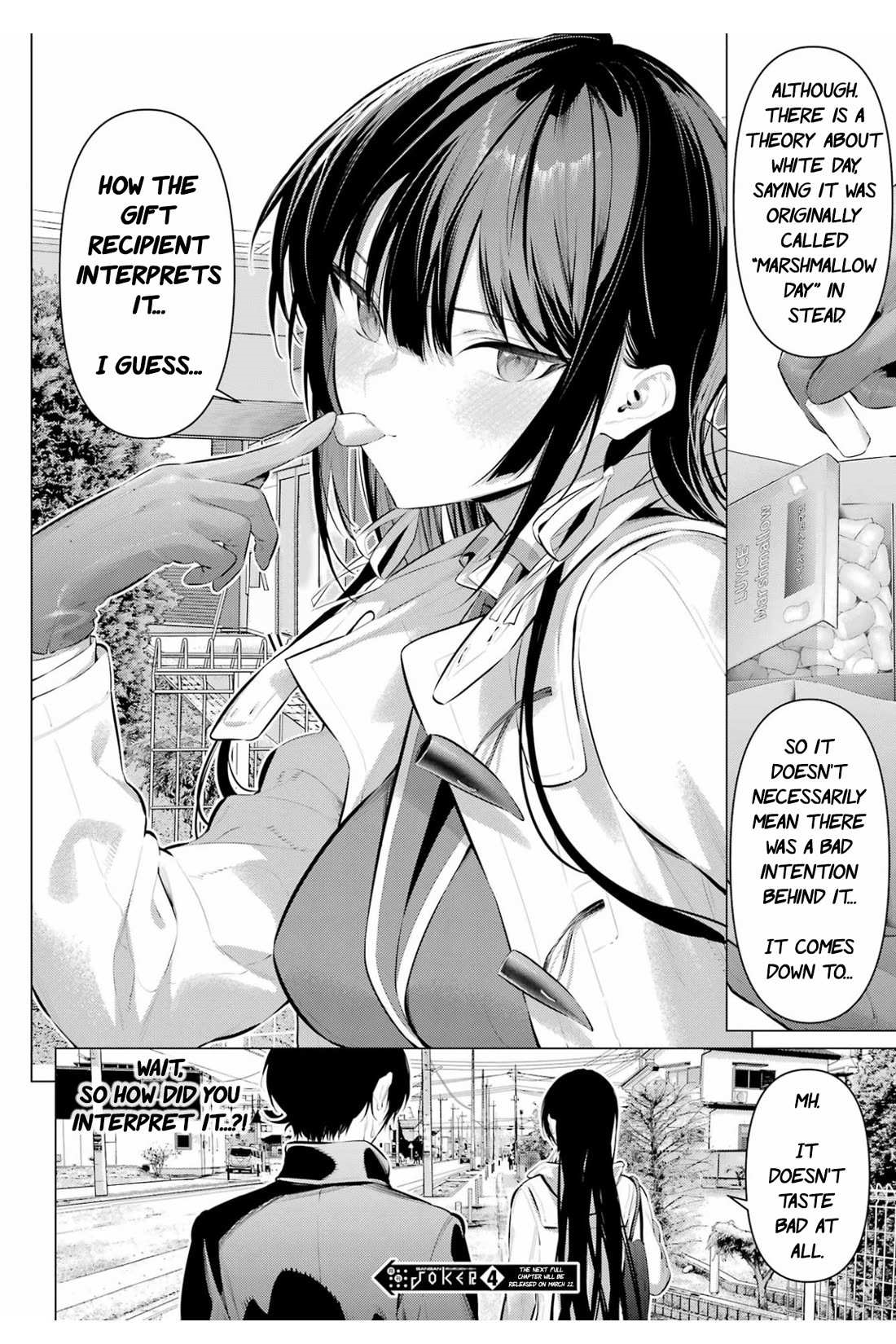 Please Put Them On, Takamine-san Chapter 63.5 - Page 5