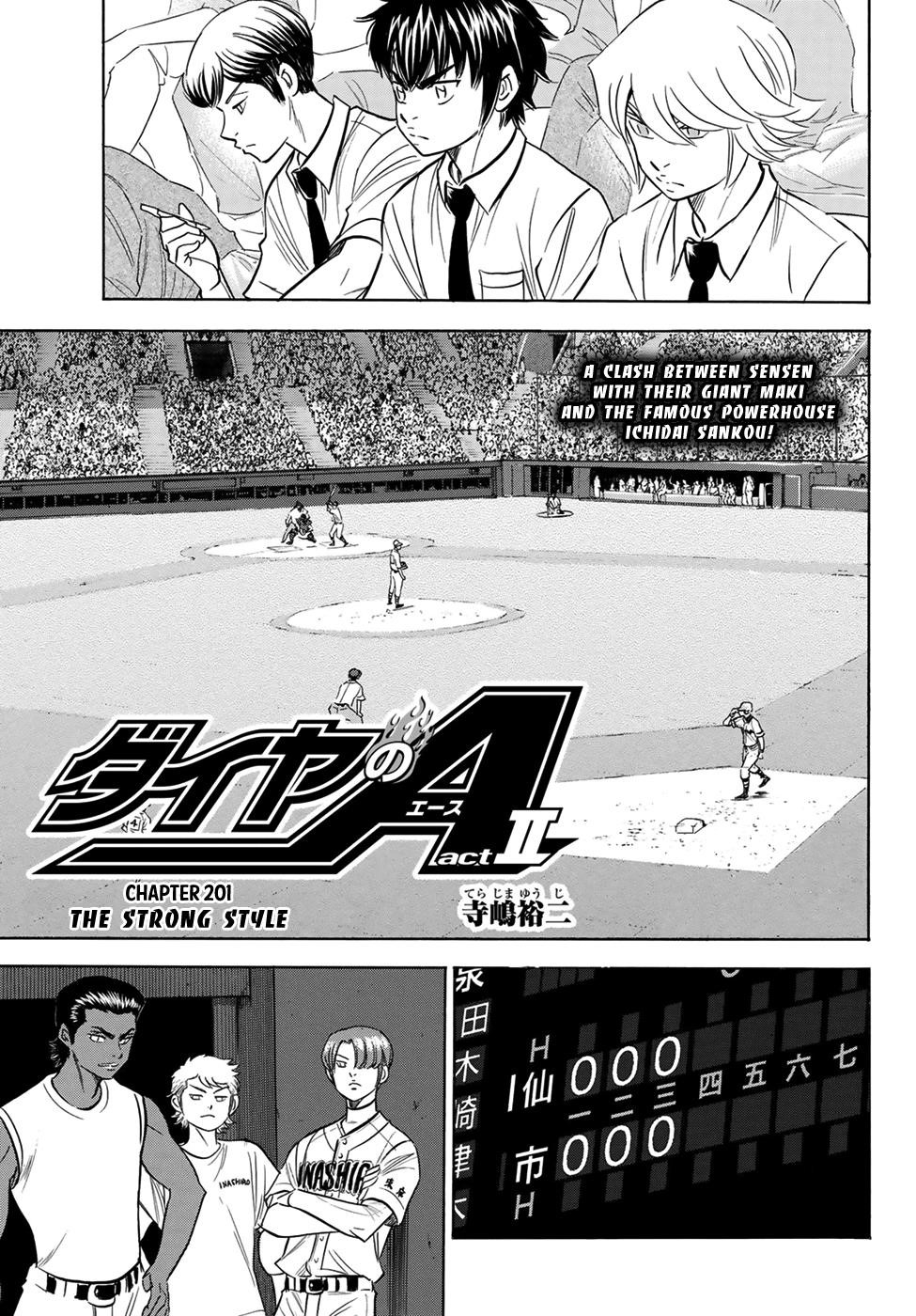 Daiya no A – Act II Chapter 201 - Page 1