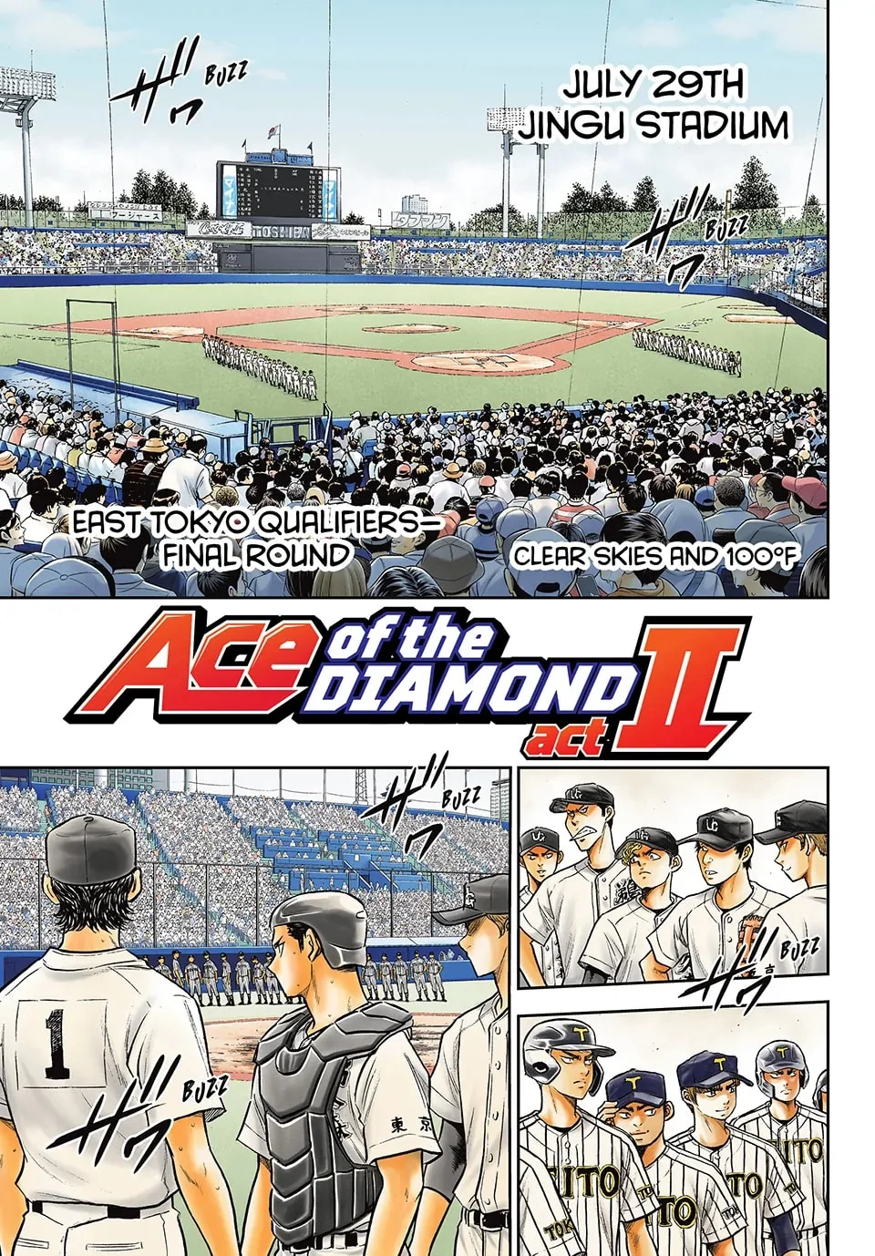 Daiya no A – Act II Chapter 309 - Page 1