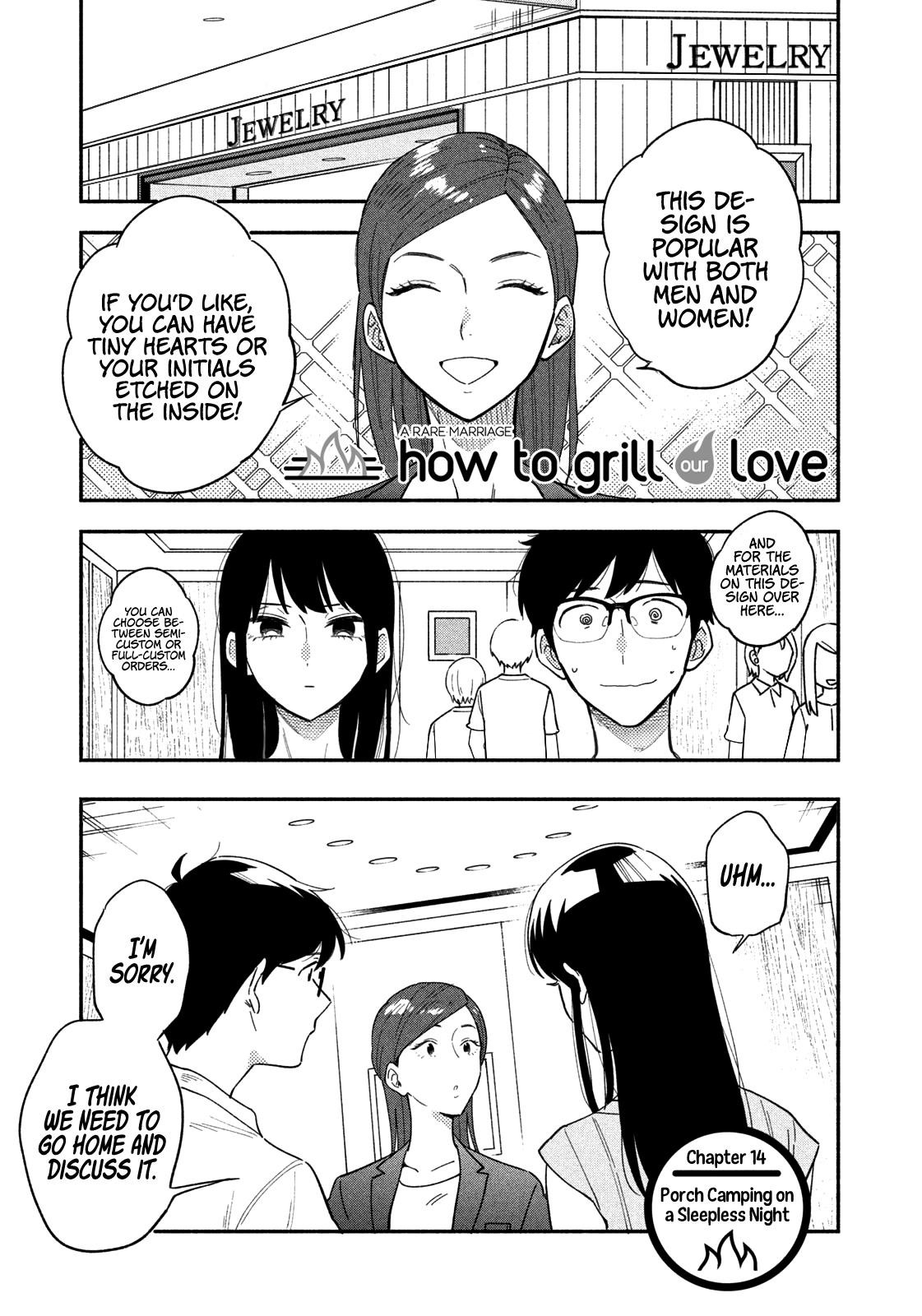 A Rare Marriage: How to Grill Our Love Chapter 14 - Page 1