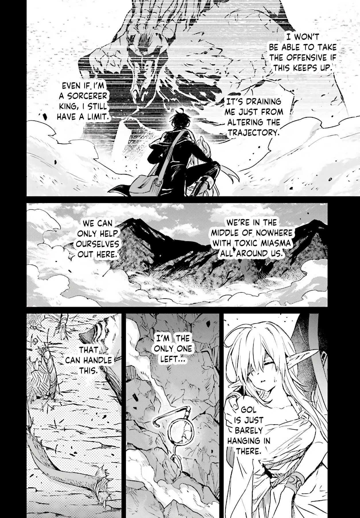 The Sorcerer King Of Destruction And The Golem Of The Barbarian Queen Chapter 11.2 - Page 3