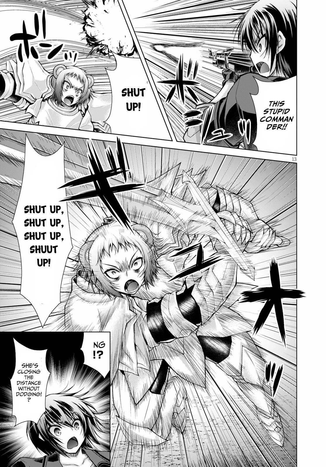 Gunota Ga Mahou Sekai Ni Tensei Shitara, Gendai Heiki De Guntai Harem O Tsukucchaimashita!? Chapter 58 - Page 13