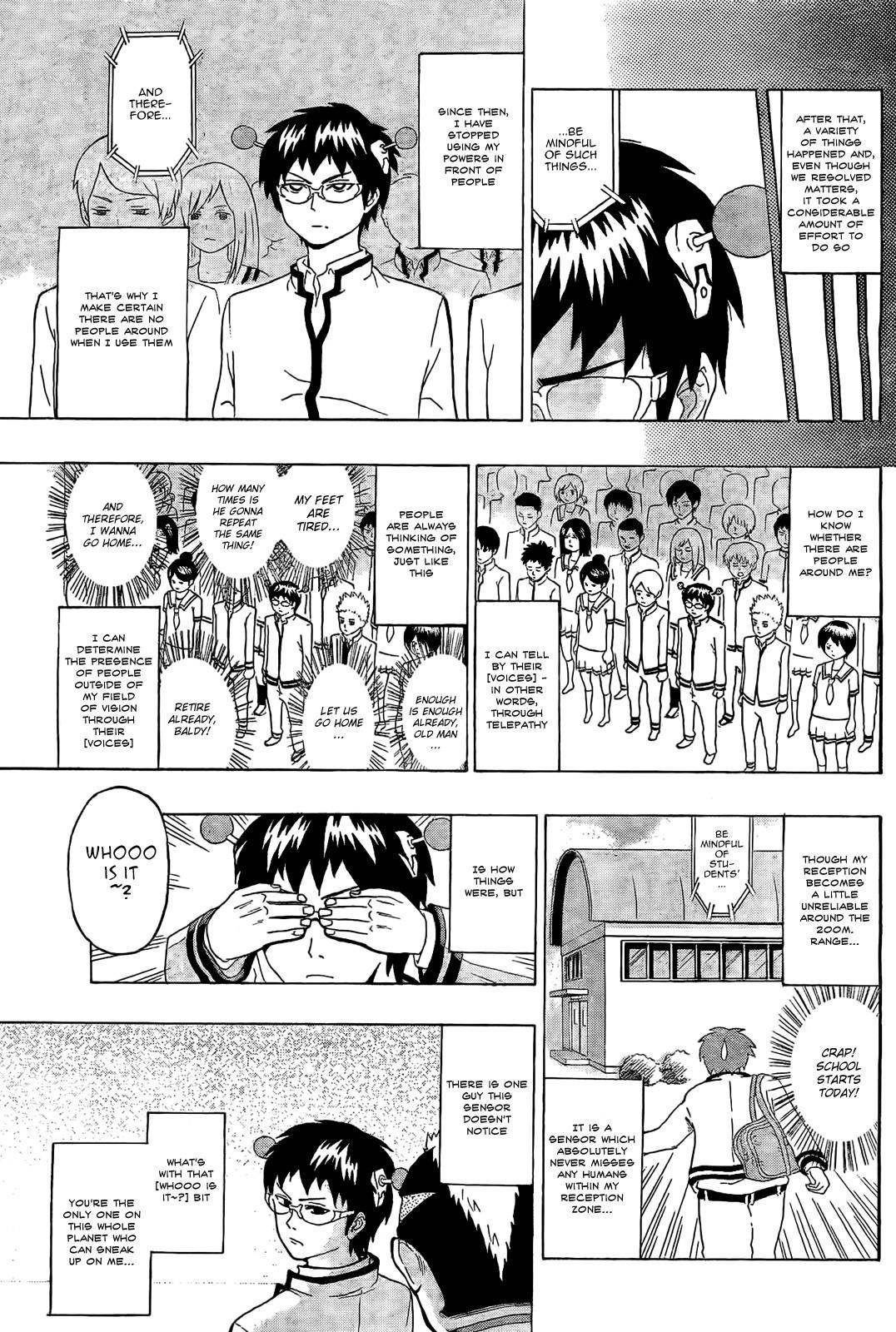 Saiki Kusuo No Sainan Chapter 2 - Page 7