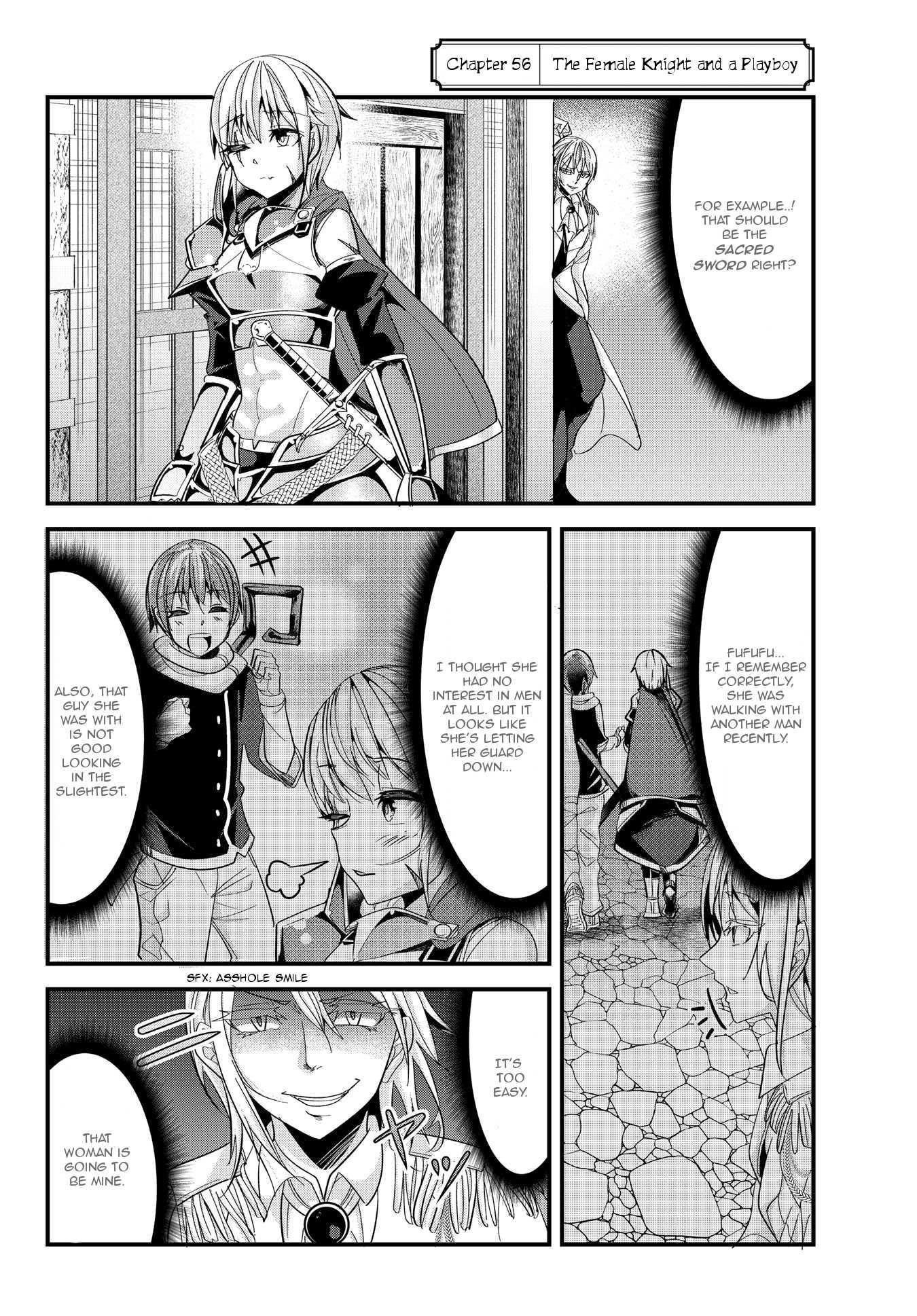 A Story About Treating A Female Knight Who Has Never Been Treated As A Woman As A Woman Chapter 56 - Page 2