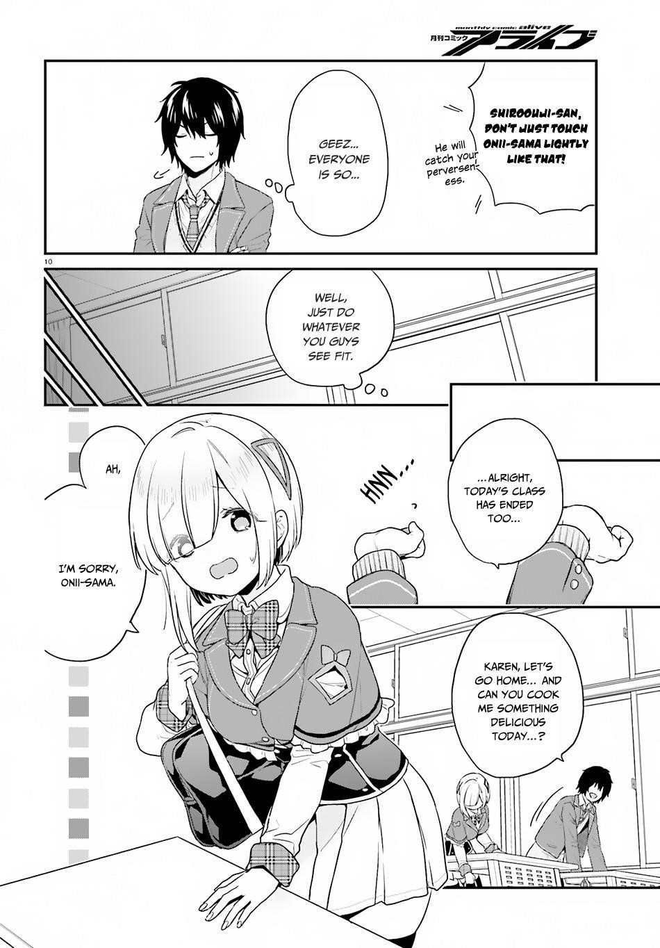 Dear Self-styled F rank bro’ says, he’s gonna rule a game-oriented school. Chapter 14 - Page 11