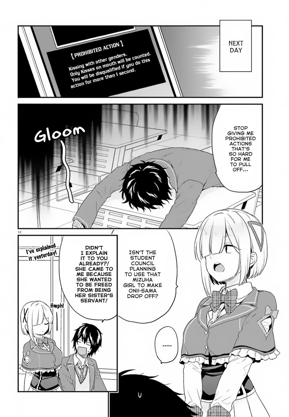 Dear Self-styled F rank bro’ says, he’s gonna rule a game-oriented school. Chapter 18 - Page 13