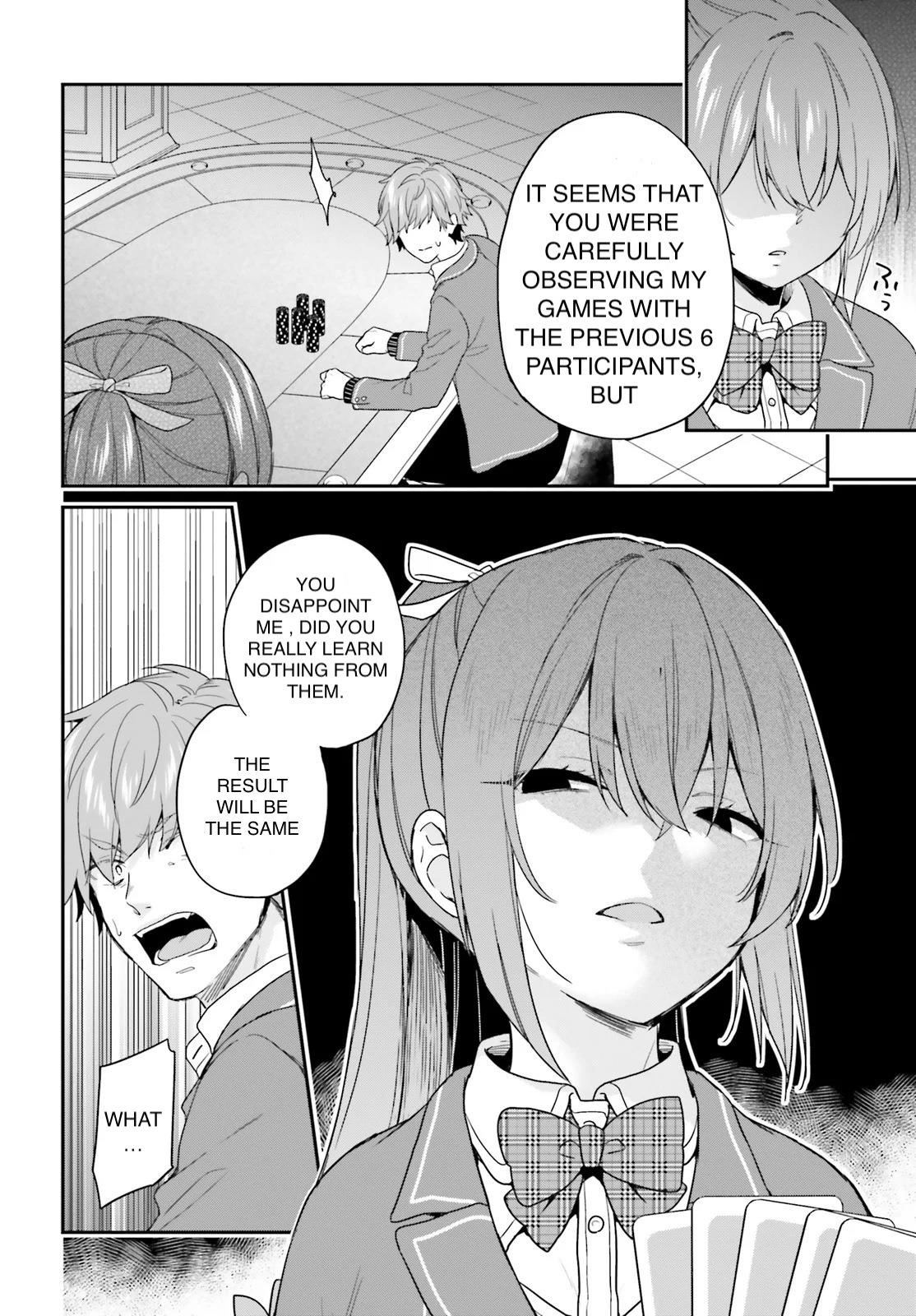 Dear Self-styled F rank bro’ says, he’s gonna rule a game-oriented school. Chapter 21 - Page 10