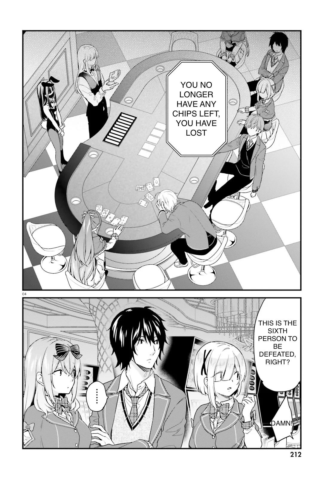 Dear Self-styled F rank bro’ says, he’s gonna rule a game-oriented school. Chapter 21 - Page 6