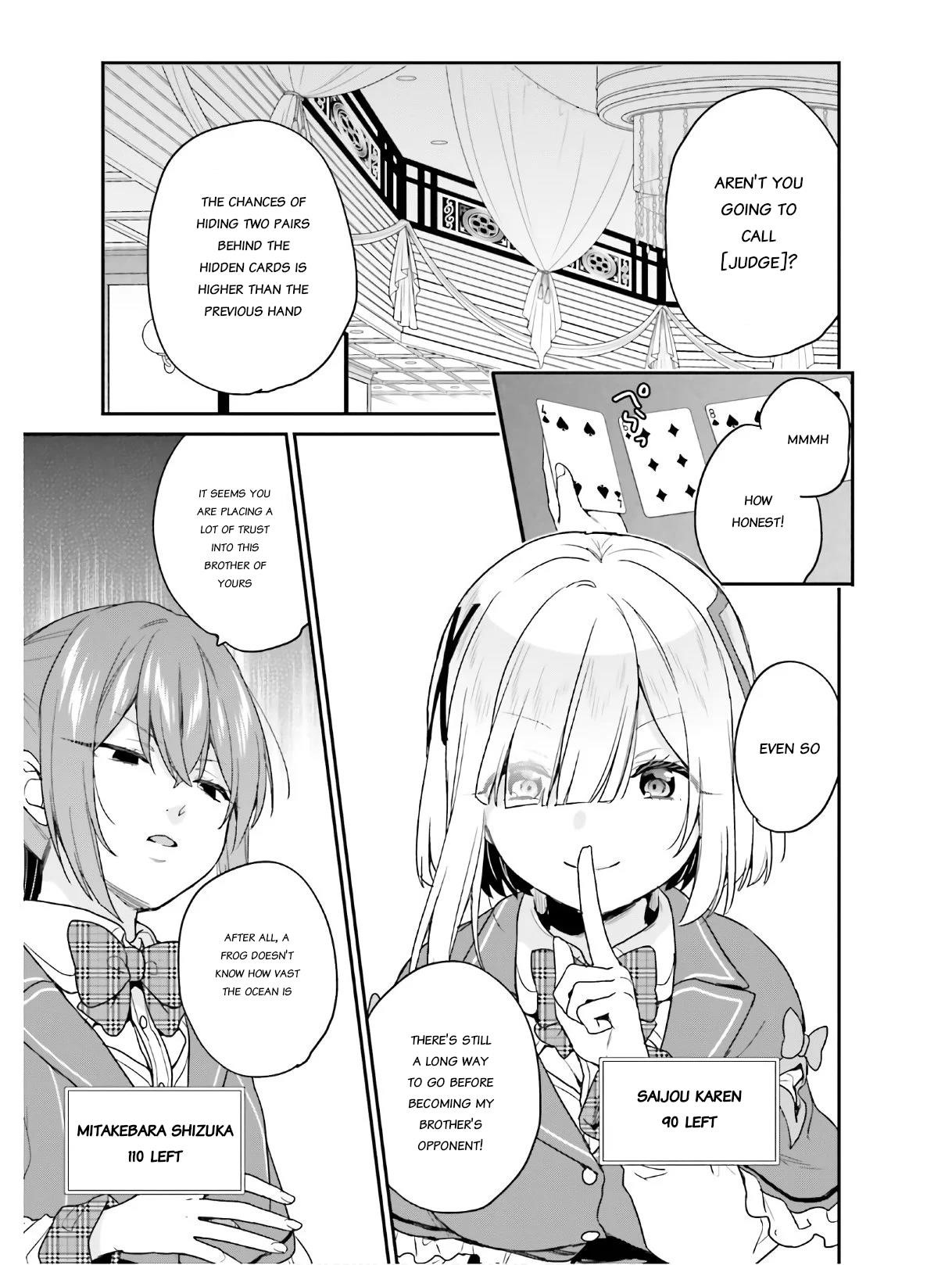 Dear Self-styled F rank bro’ says, he’s gonna rule a game-oriented school. Chapter 22 - Page 7