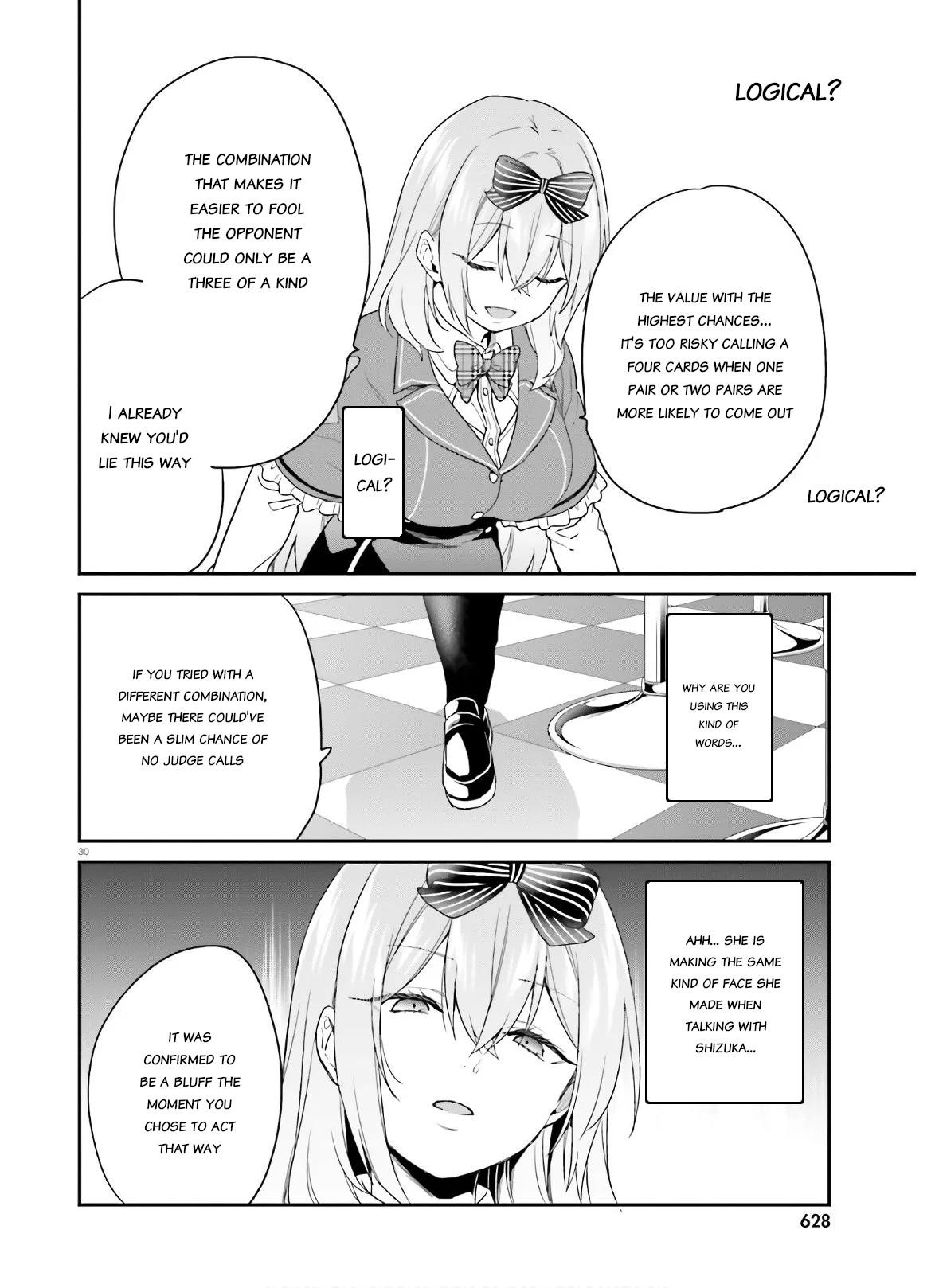 Dear Self-styled F rank bro’ says, he’s gonna rule a game-oriented school. Chapter 25 - Page 30