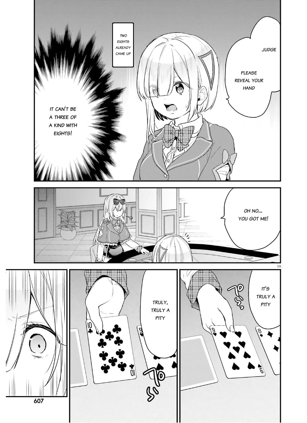 Dear Self-styled F rank bro’ says, he’s gonna rule a game-oriented school. Chapter 25 - Page 9