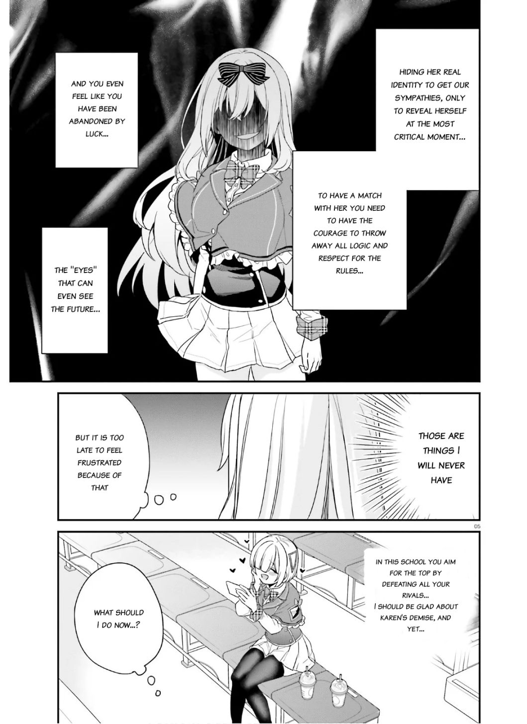 Dear Self-styled F rank bro’ says, he’s gonna rule a game-oriented school. Chapter 28 - Page 4