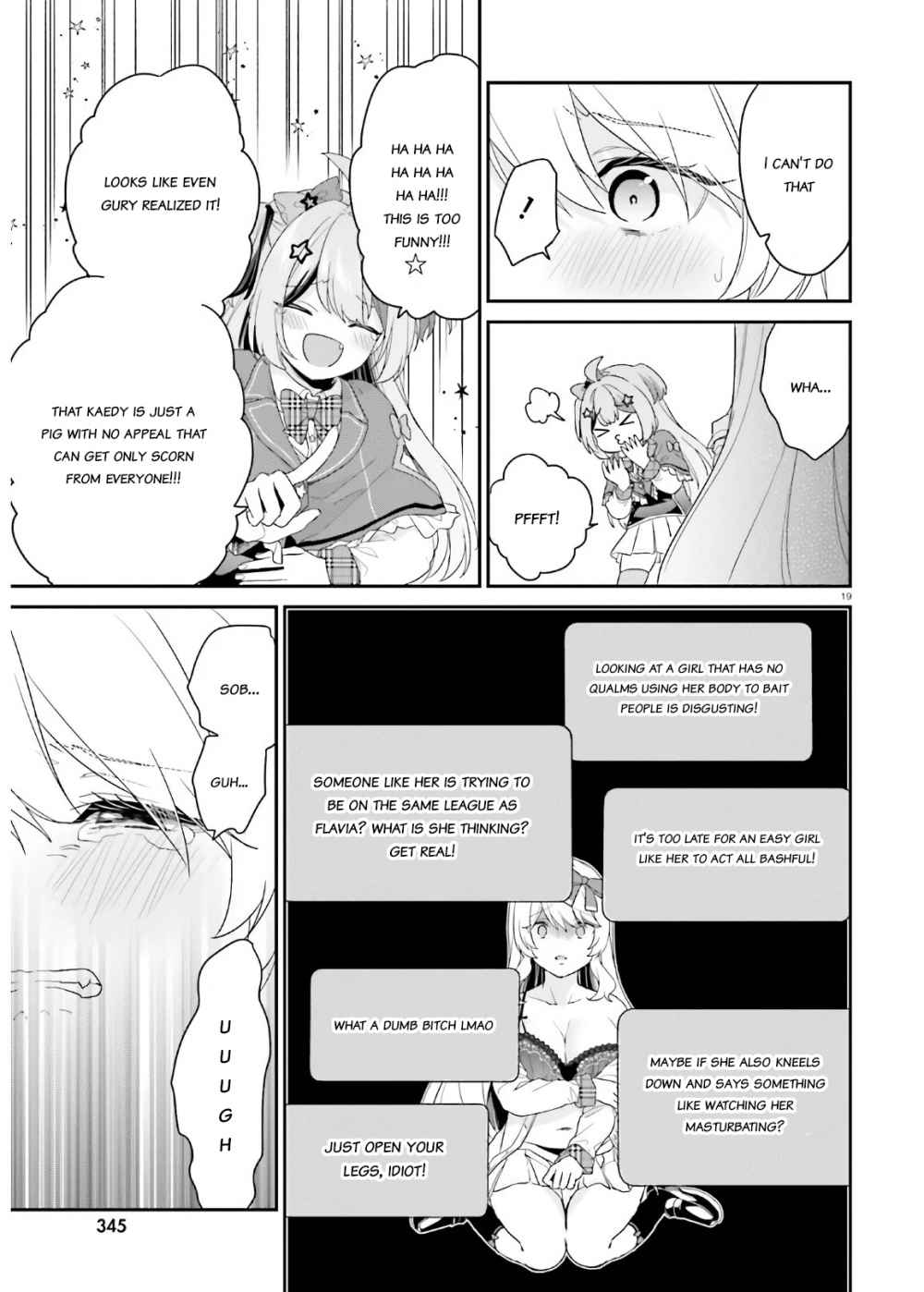 Dear Self-styled F rank bro’ says, he’s gonna rule a game-oriented school. Chapter 29 - Page 19