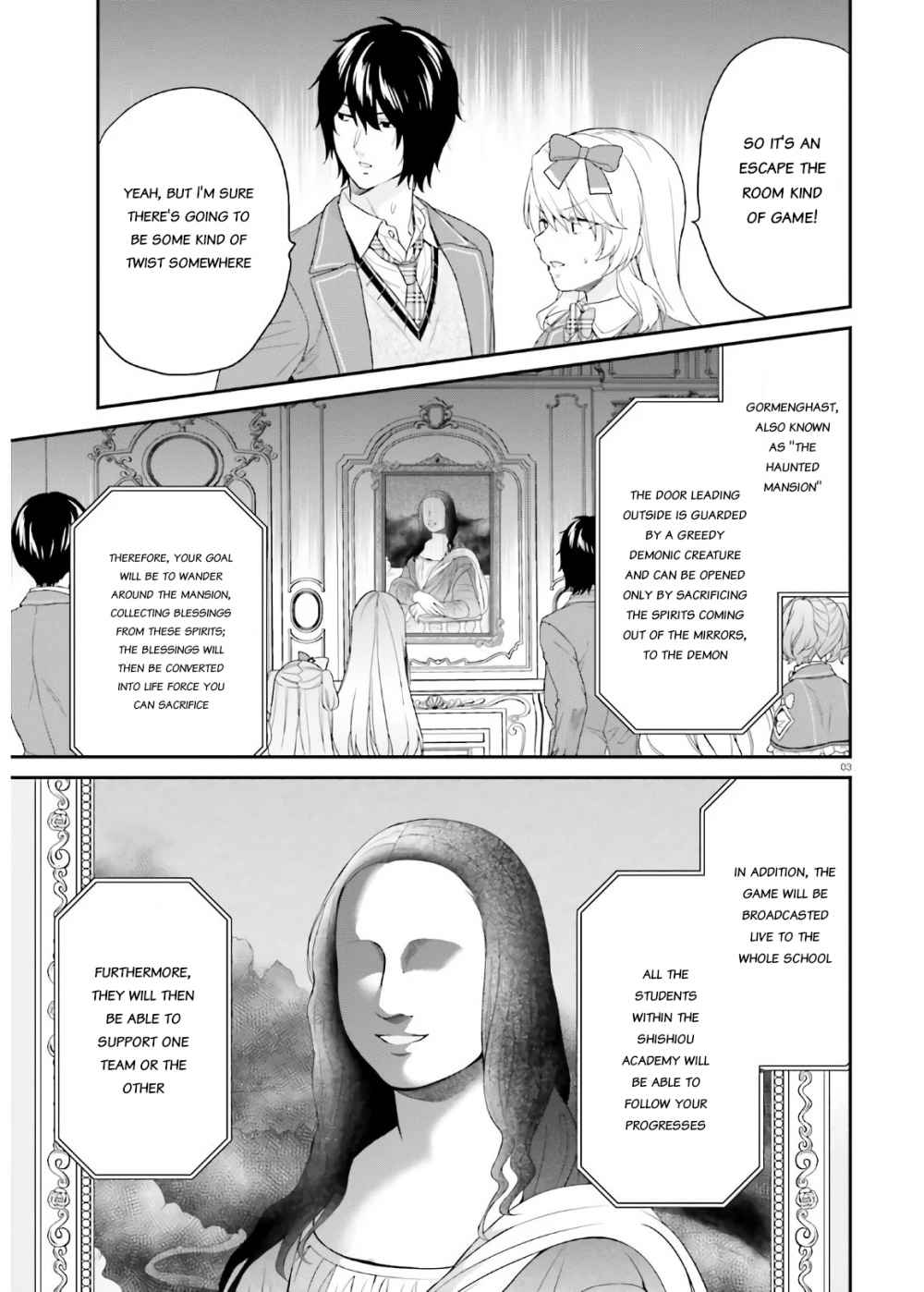 Dear Self-styled F rank bro’ says, he’s gonna rule a game-oriented school. Chapter 29 - Page 3