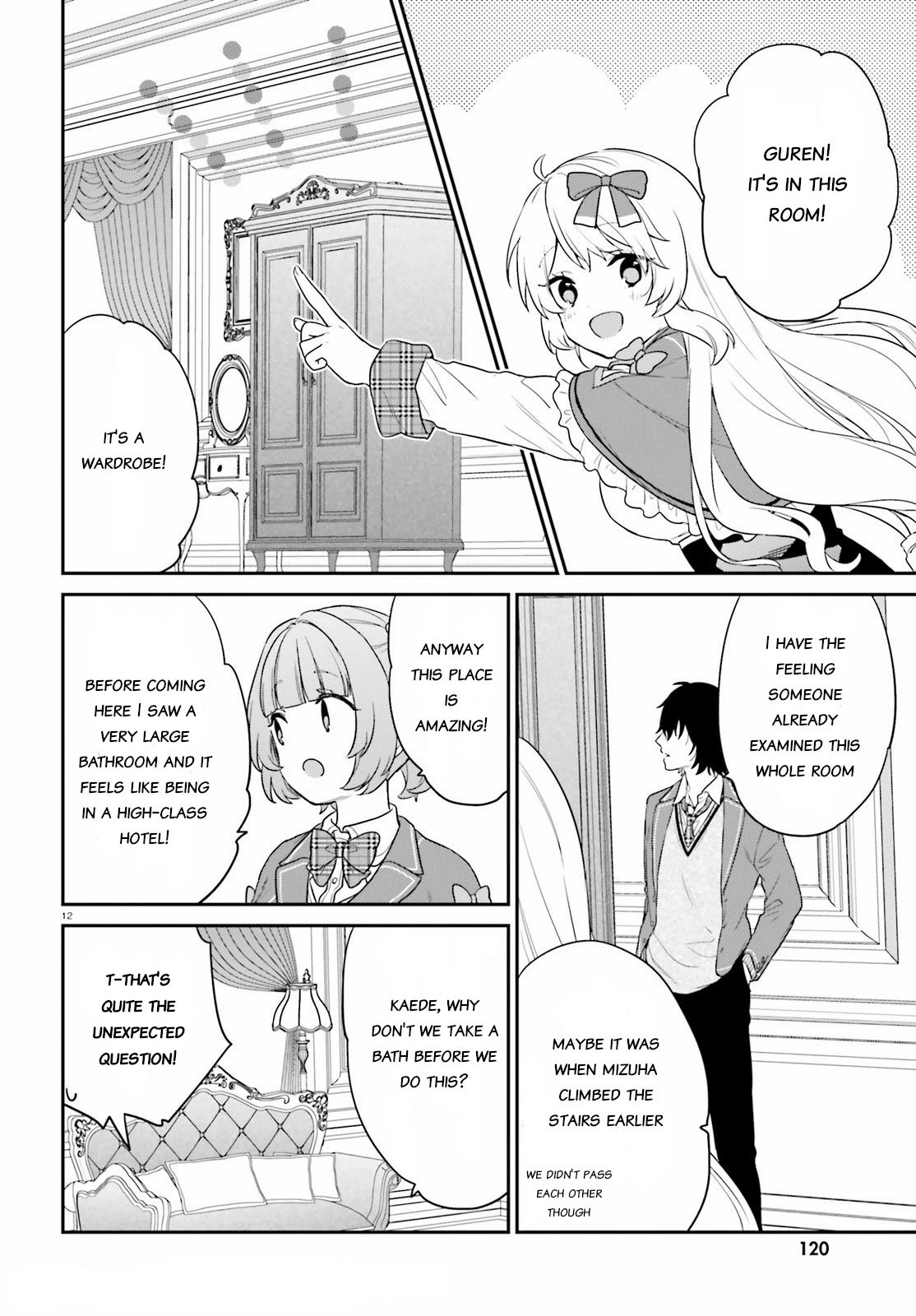 Dear Self-styled F rank bro’ says, he’s gonna rule a game-oriented school. Chapter 34 - Page 12