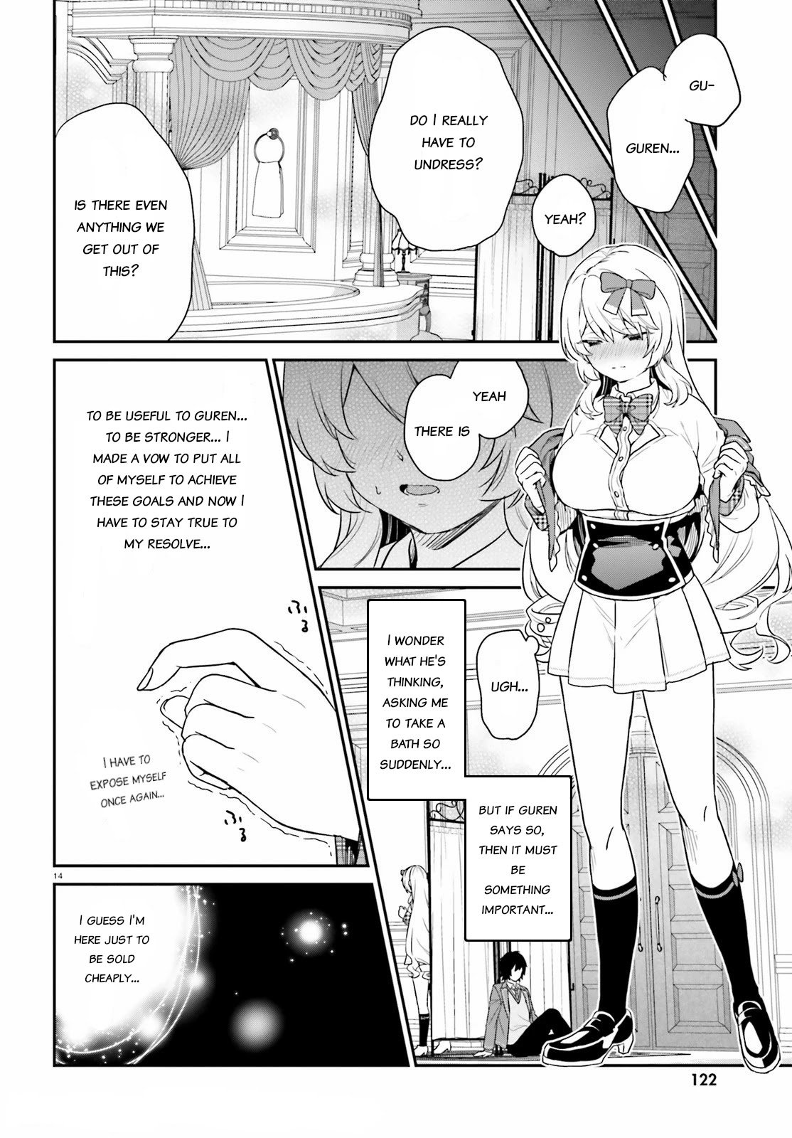 Dear Self-styled F rank bro’ says, he’s gonna rule a game-oriented school. Chapter 34 - Page 14