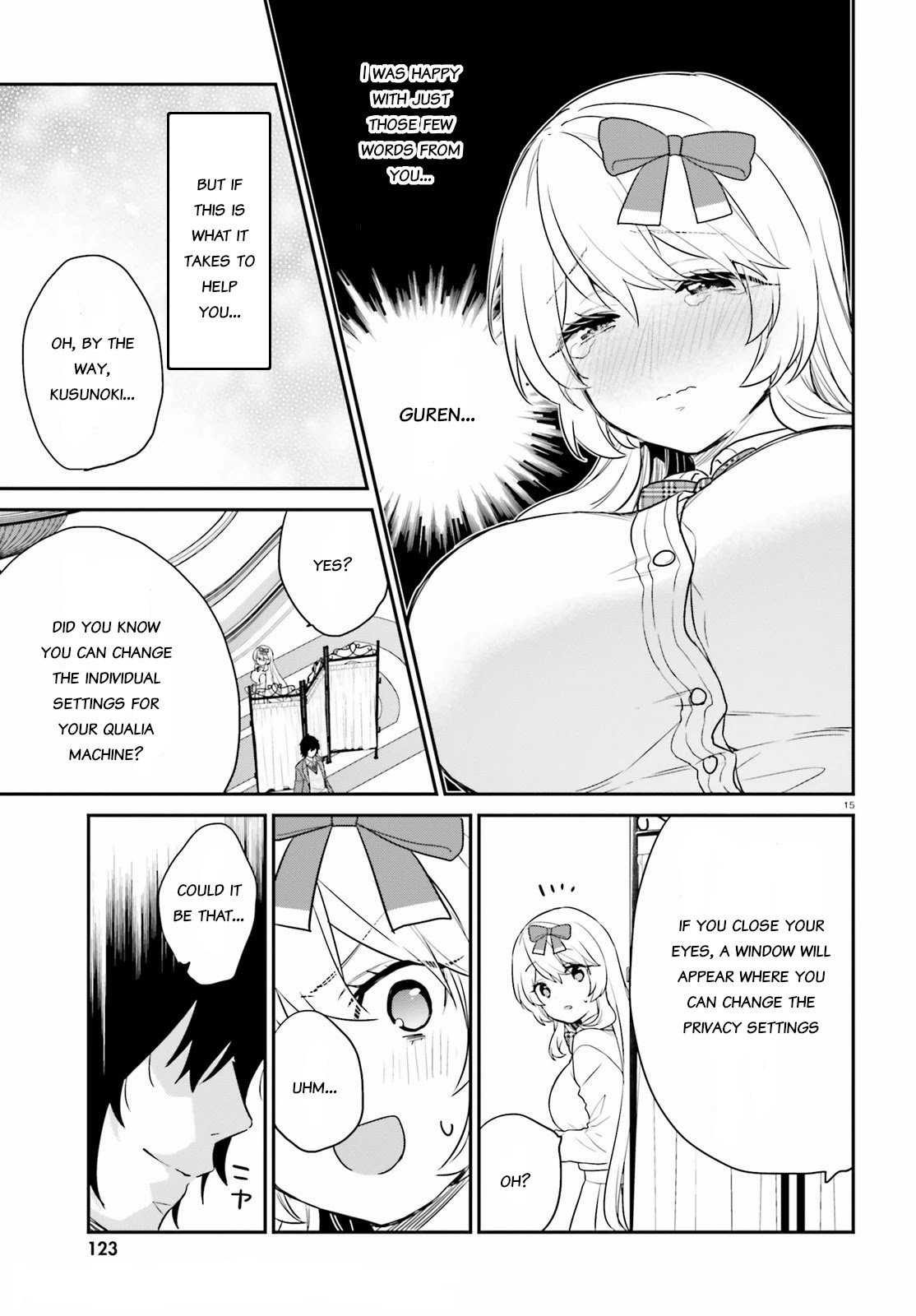 Dear Self-styled F rank bro’ says, he’s gonna rule a game-oriented school. Chapter 34 - Page 15