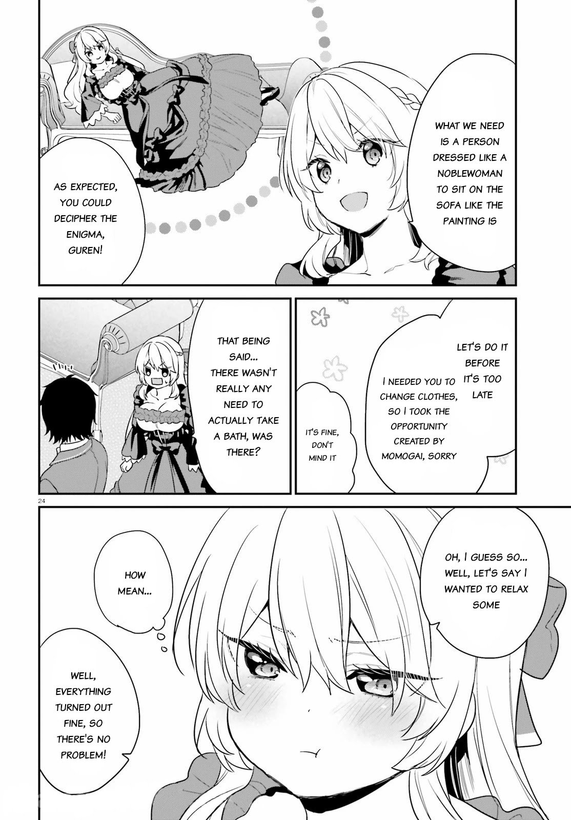 Dear Self-styled F rank bro’ says, he’s gonna rule a game-oriented school. Chapter 34 - Page 24