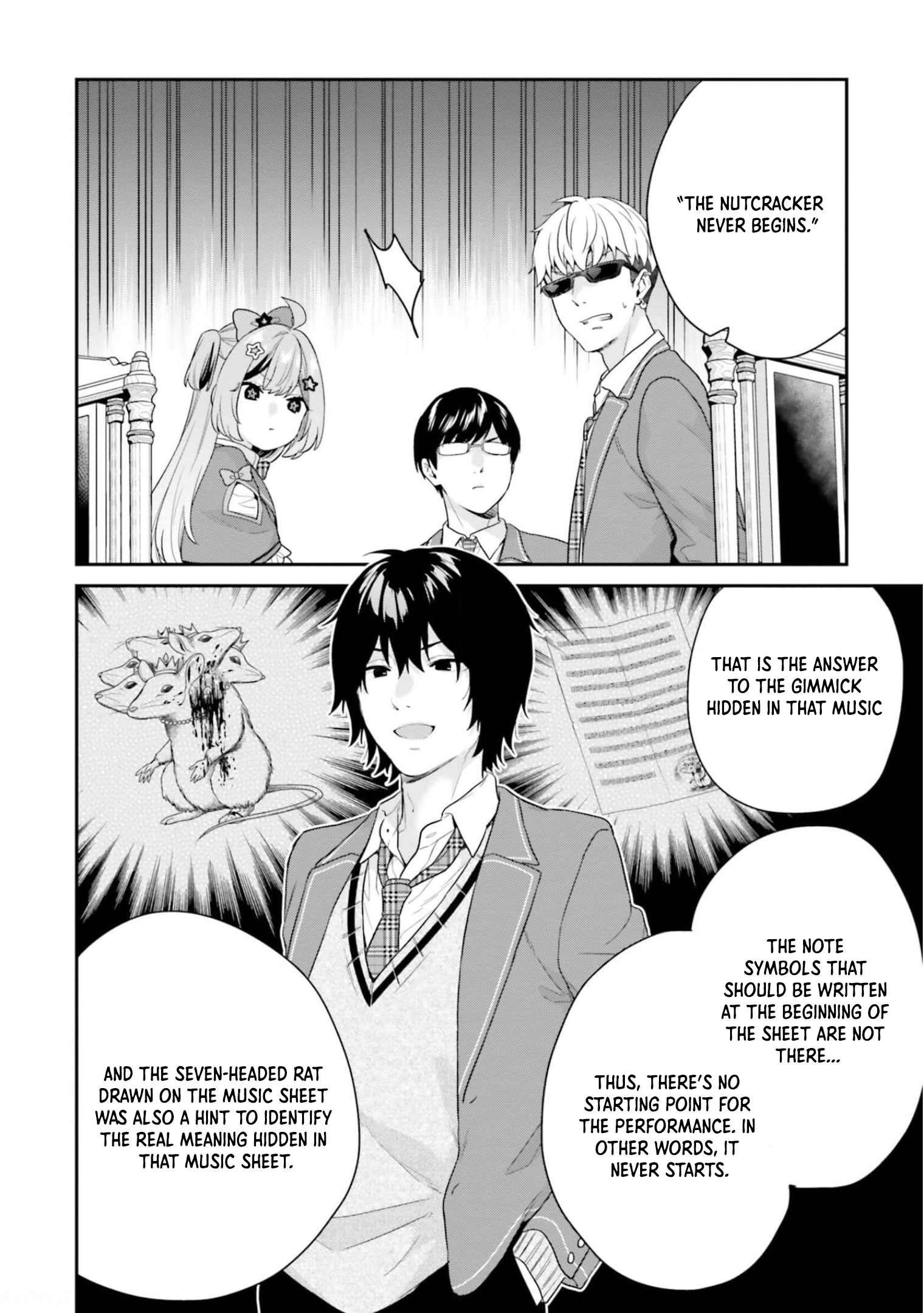 Dear Self-styled F rank bro’ says, he’s gonna rule a game-oriented school. Chapter 38 - Page 7