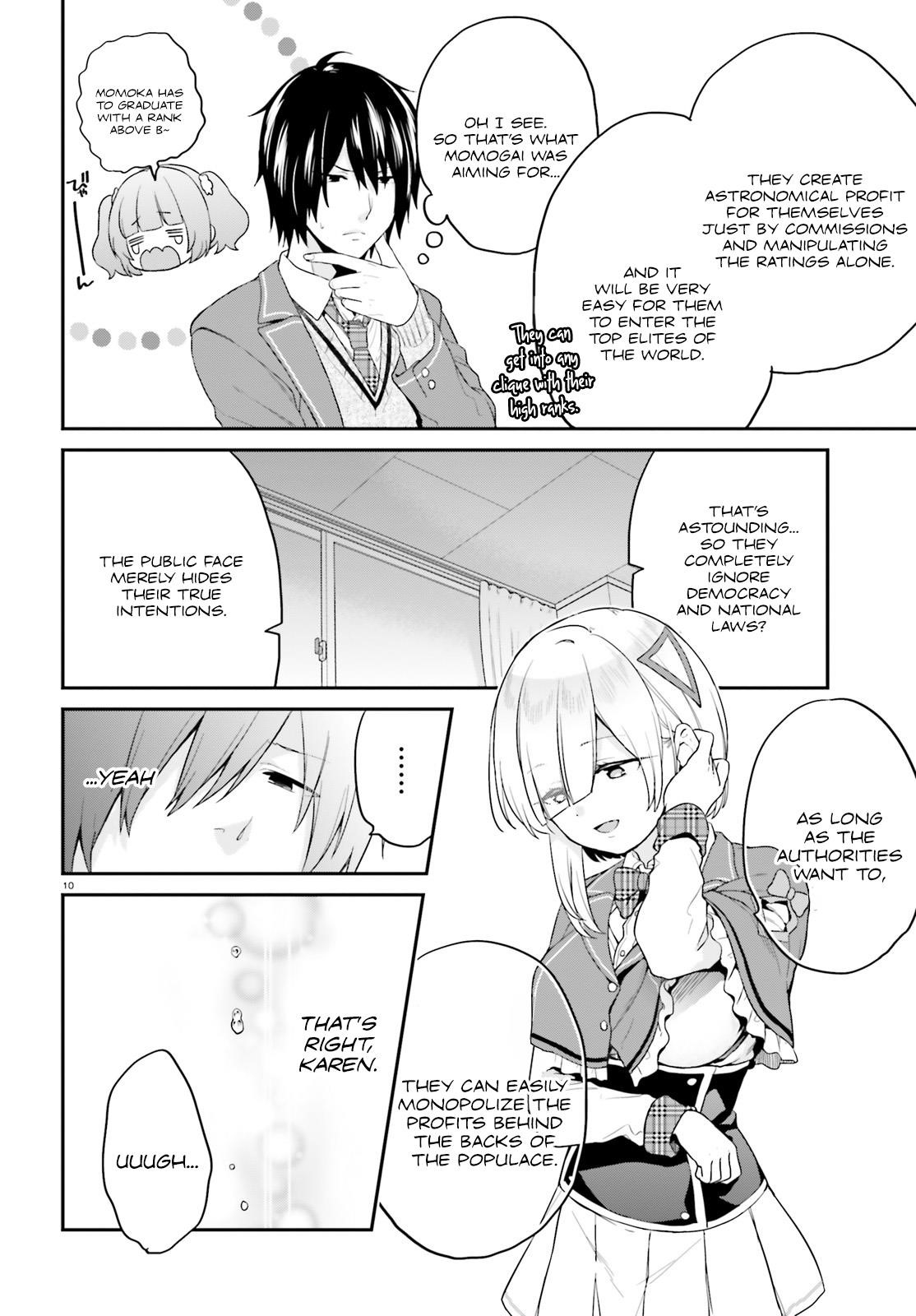 Dear Self-styled F rank bro’ says, he’s gonna rule a game-oriented school. Chapter 6 - Page 9