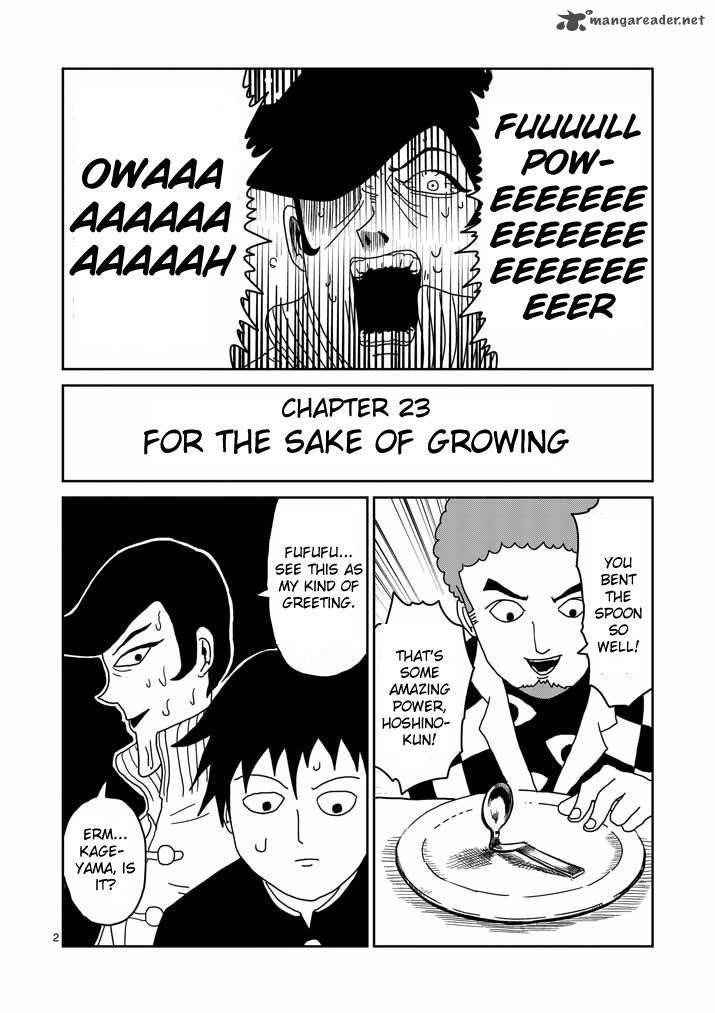 Mob Psycho 100 Chapter 23 - Page 2