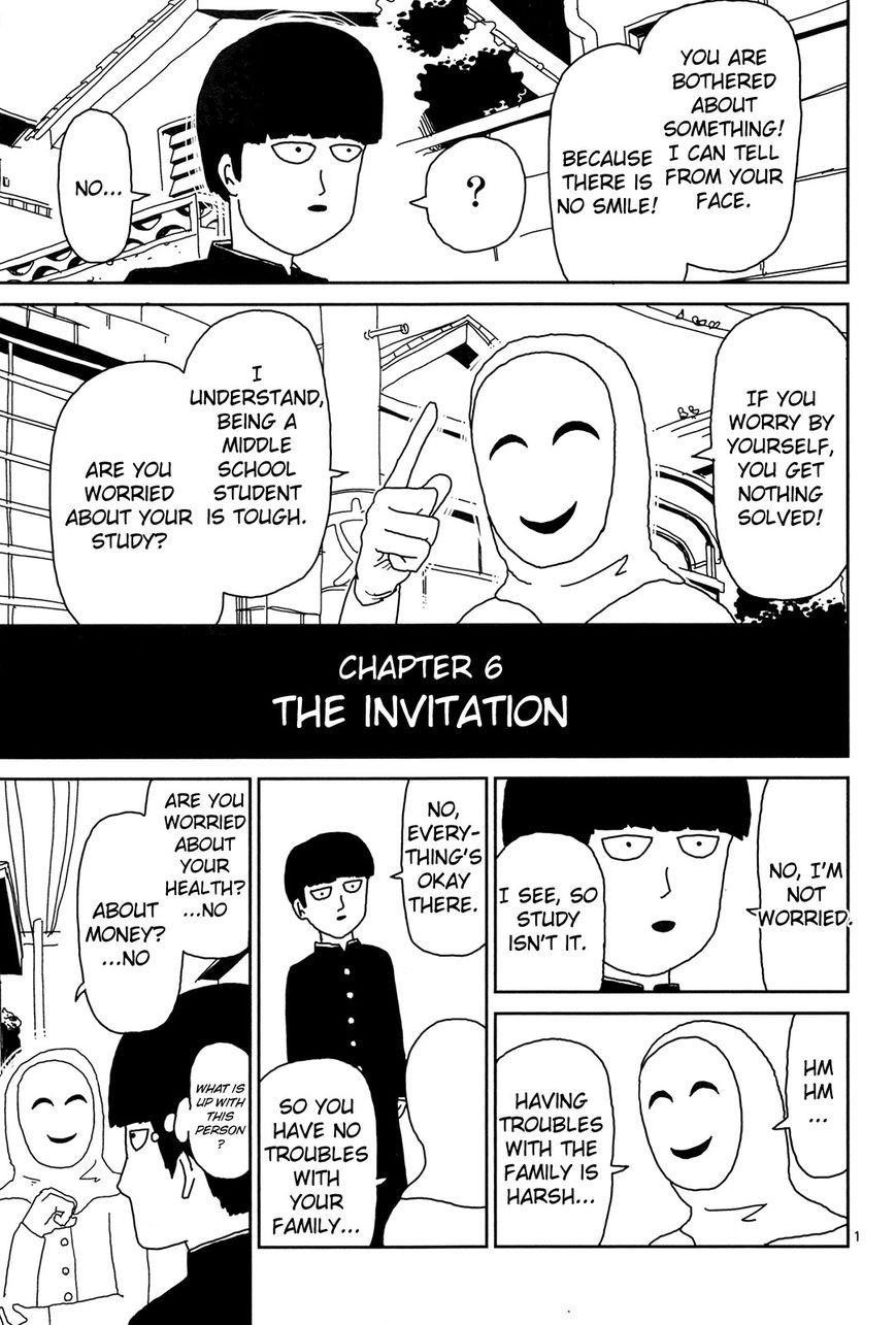 Mob Psycho 100 Chapter 6 - Page 1