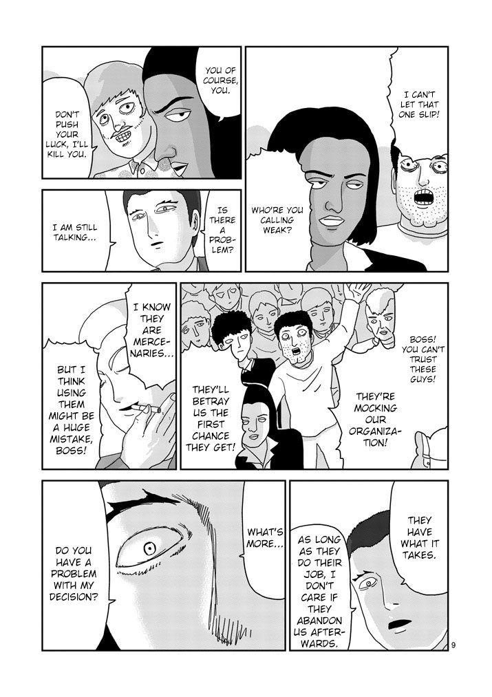 Mob Psycho 100 Chapter 79 - Page 9