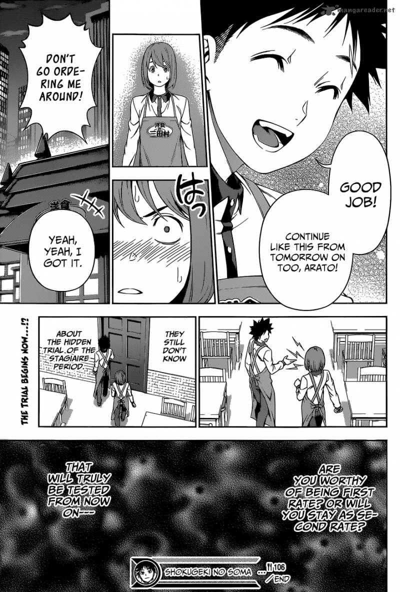 SHOKUGEKI NO SOMA Chapter 106 - Page 23