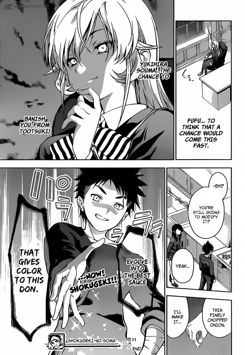 SHOKUGEKI NO SOMA Chapter 11 - Page 21