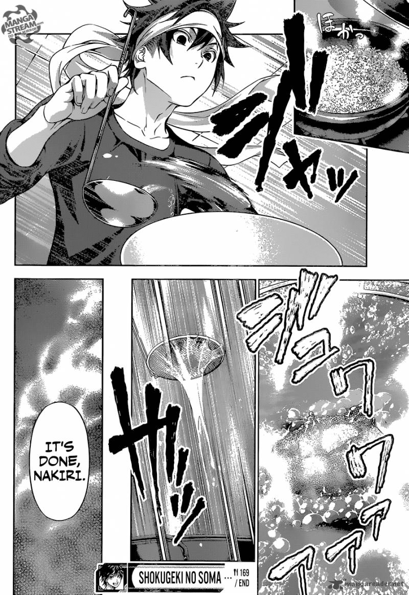 SHOKUGEKI NO SOMA Chapter 169 - Page 17